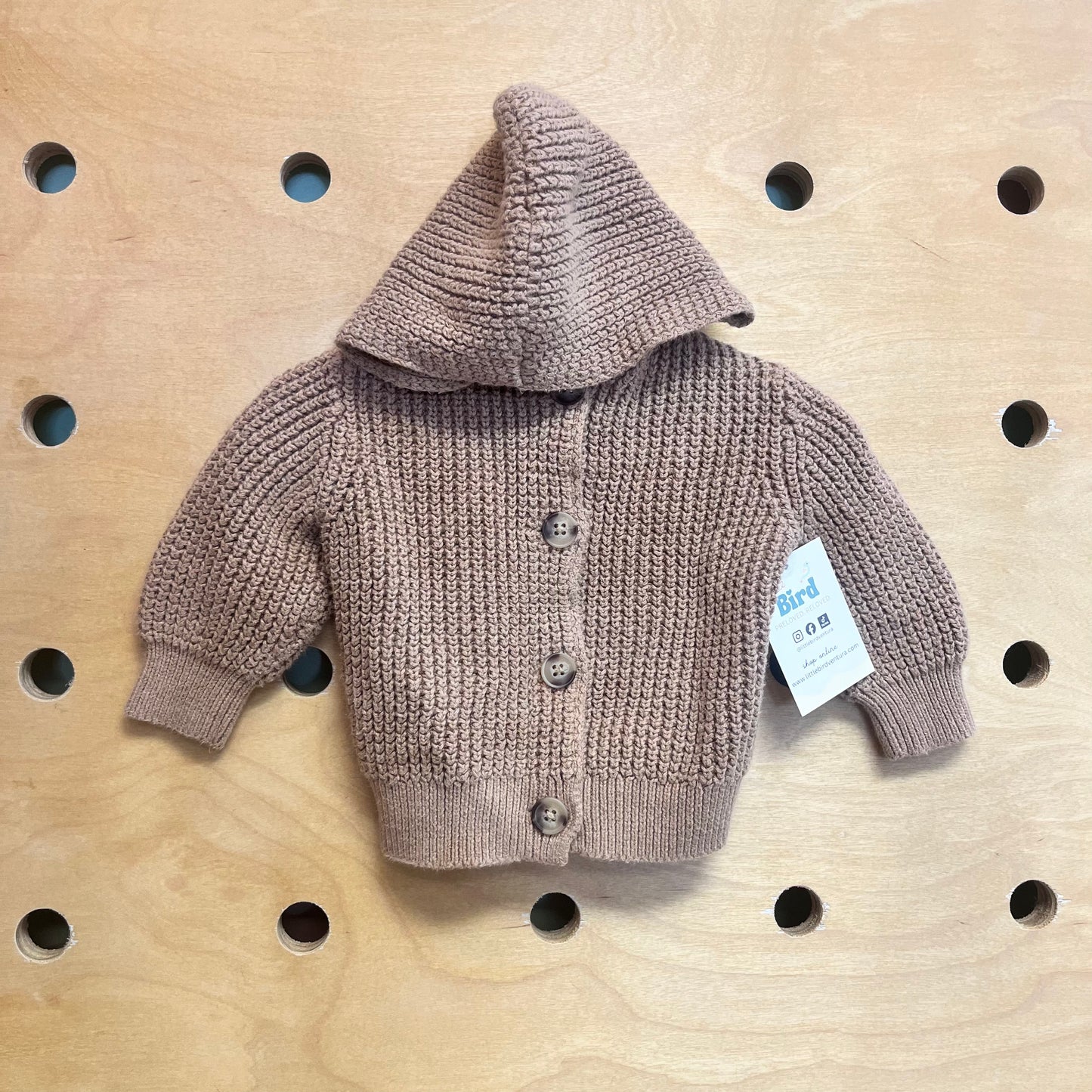 Brown Knit Sweater