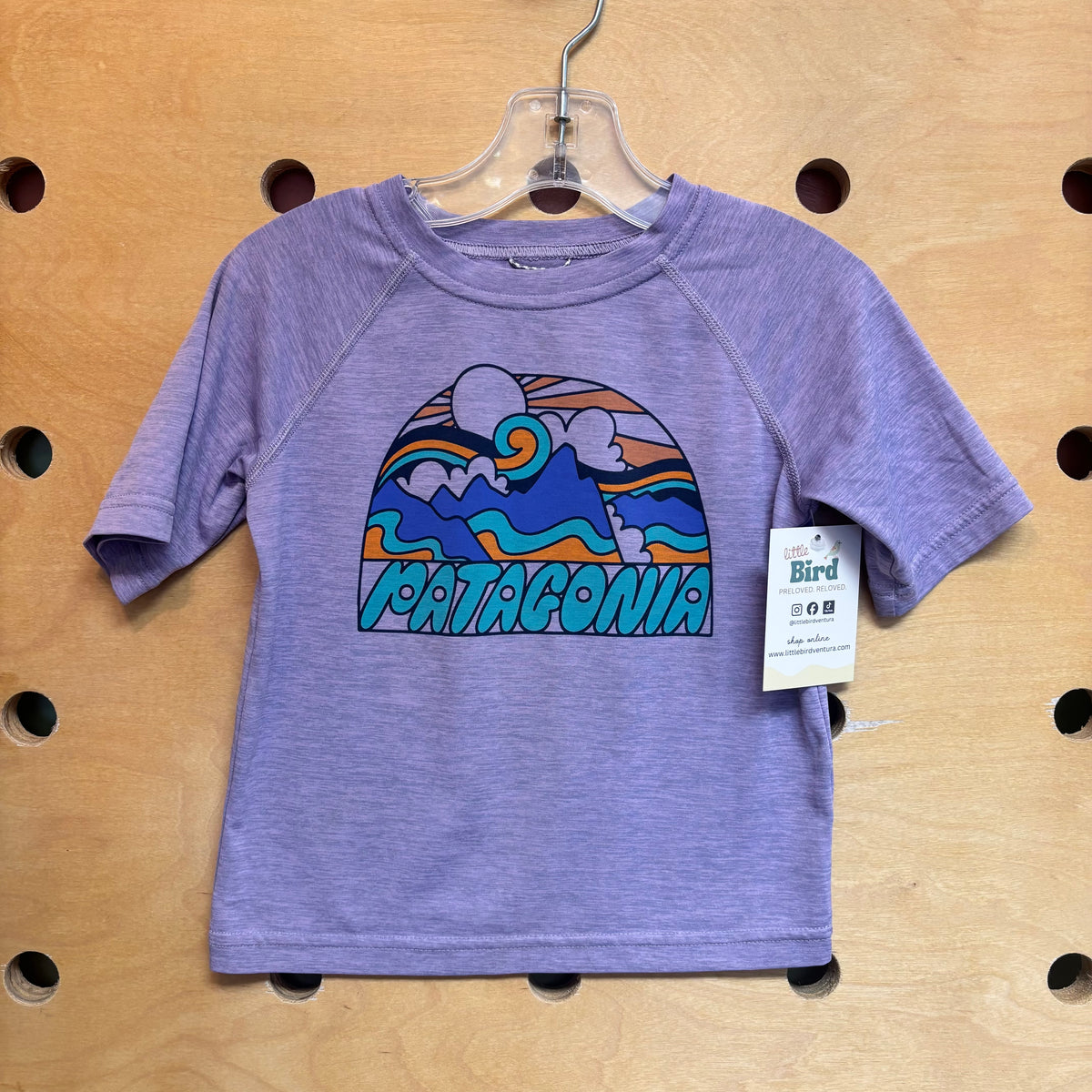 Purple Capiline Tee