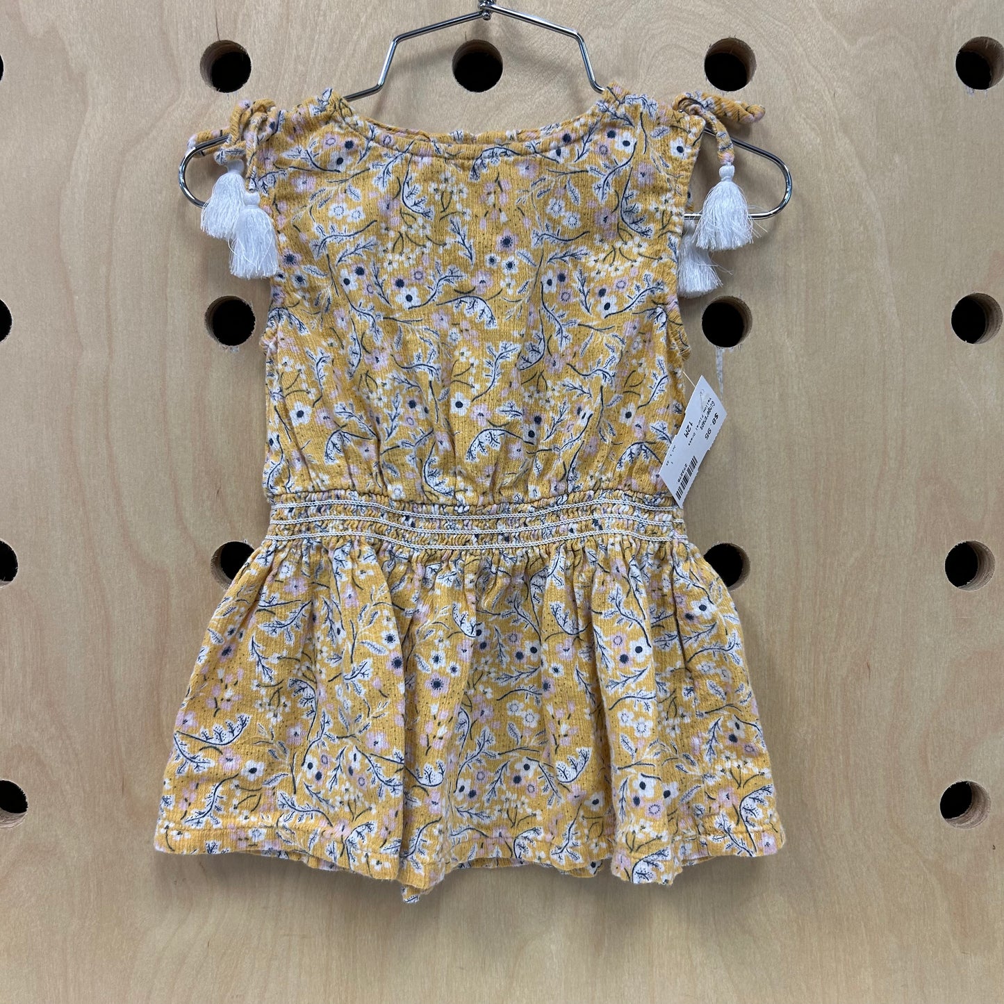 Yellow Floral Dress