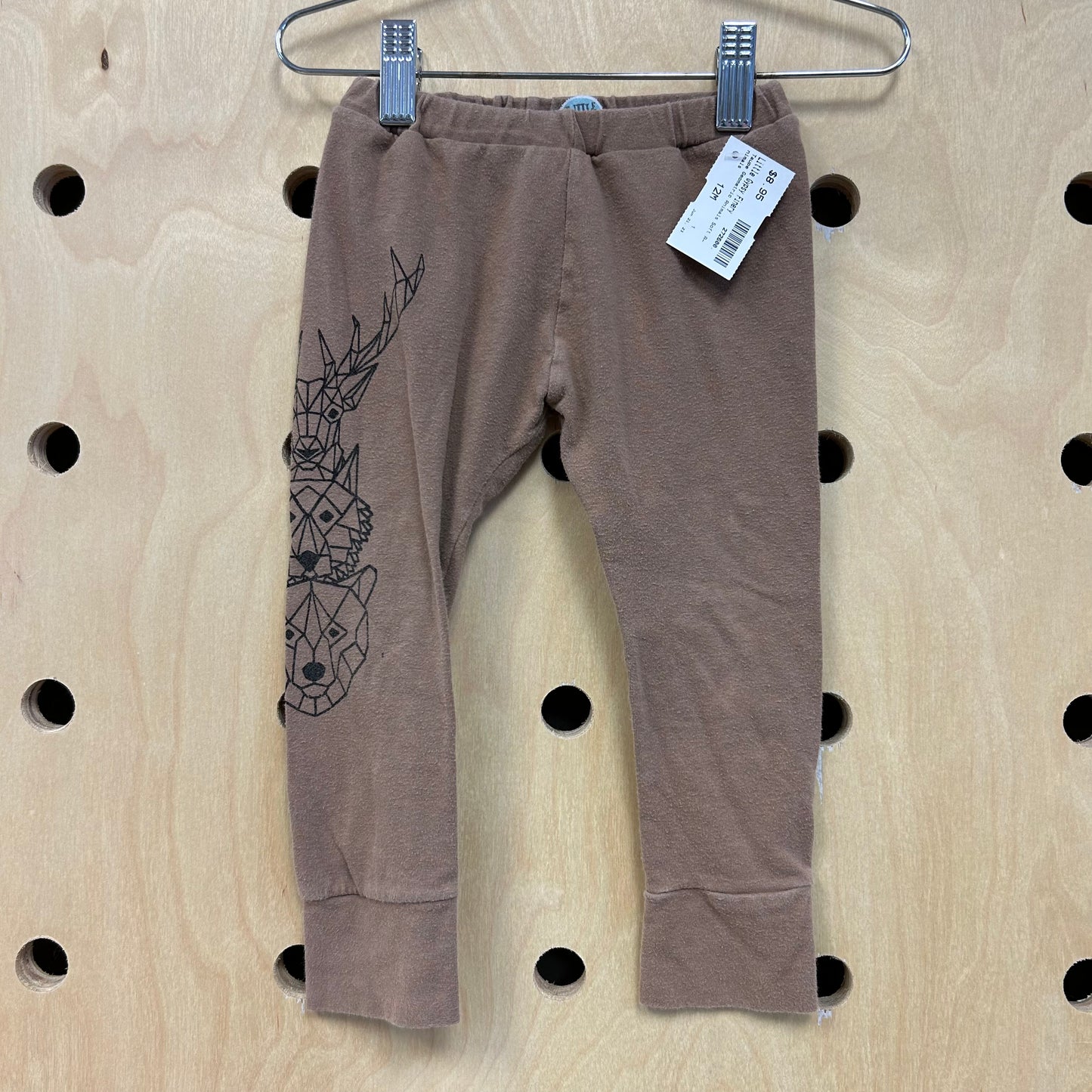 Taupe Geometric Animals Soft Animals