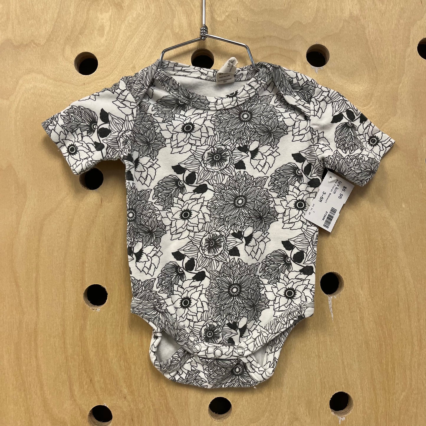 B+W Floral Bodysuit