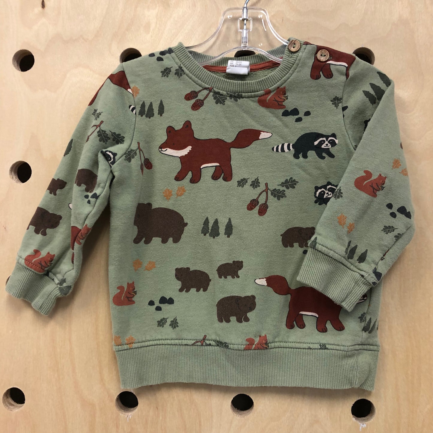 Green Woodland Sweatshirt