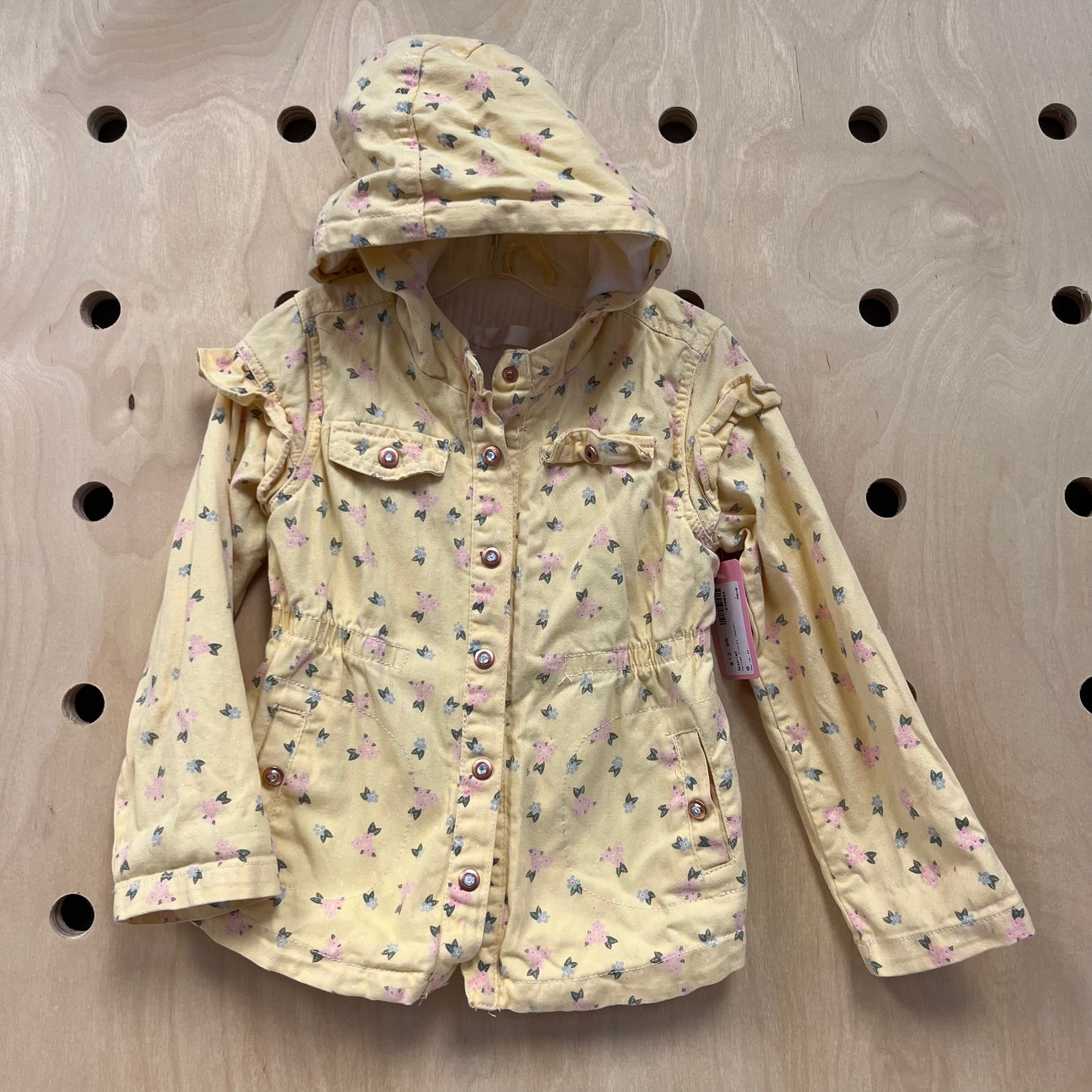 Yellow Floral Jacket