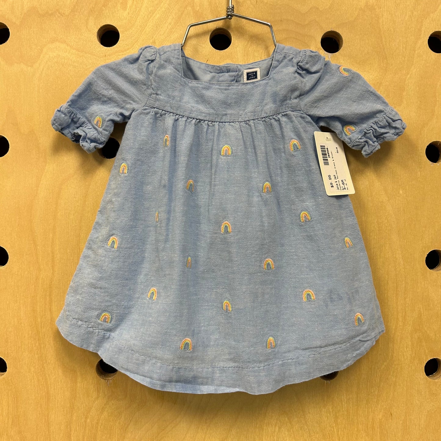 Chambray Rainbow Dress & Bloomers