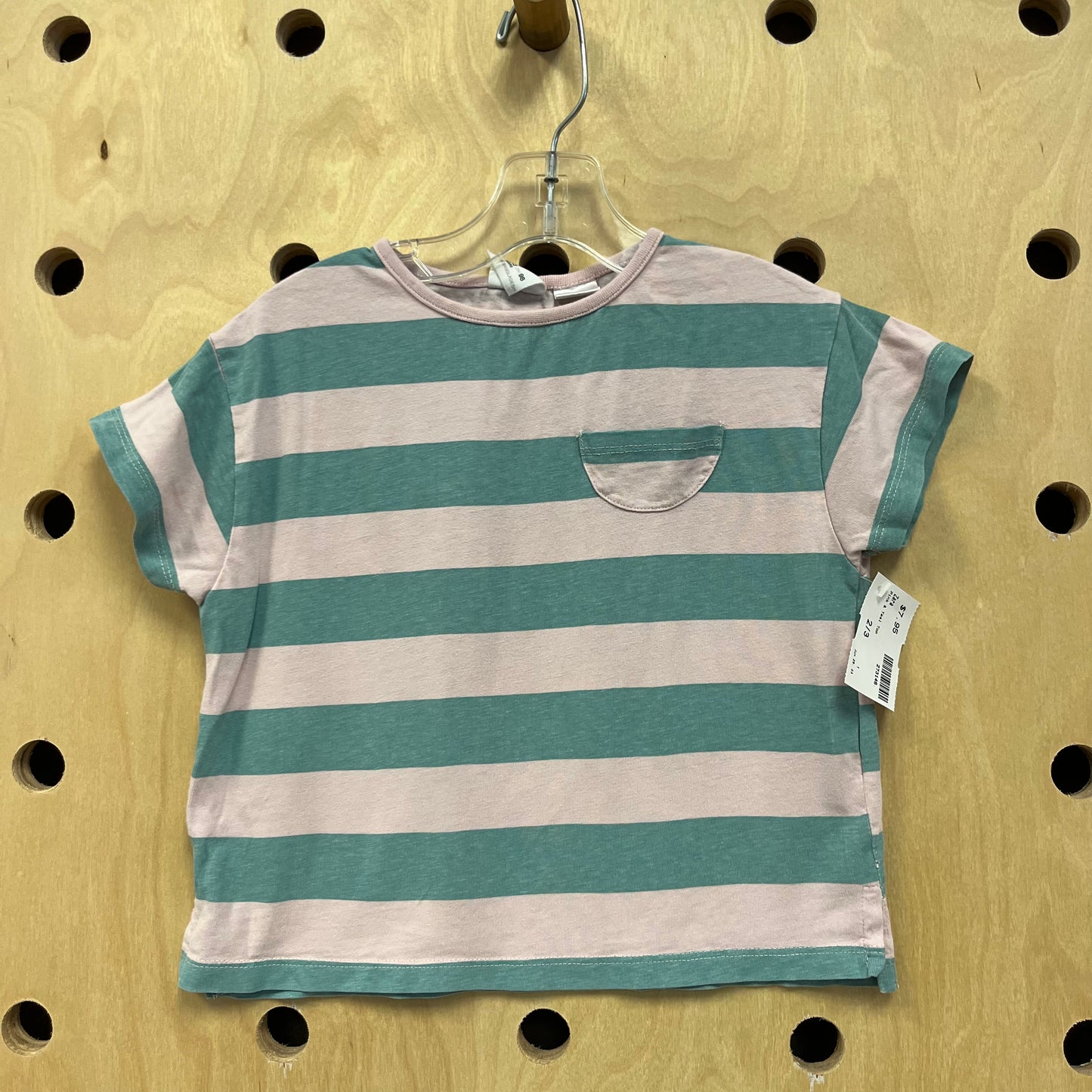 Pink & Teal Top