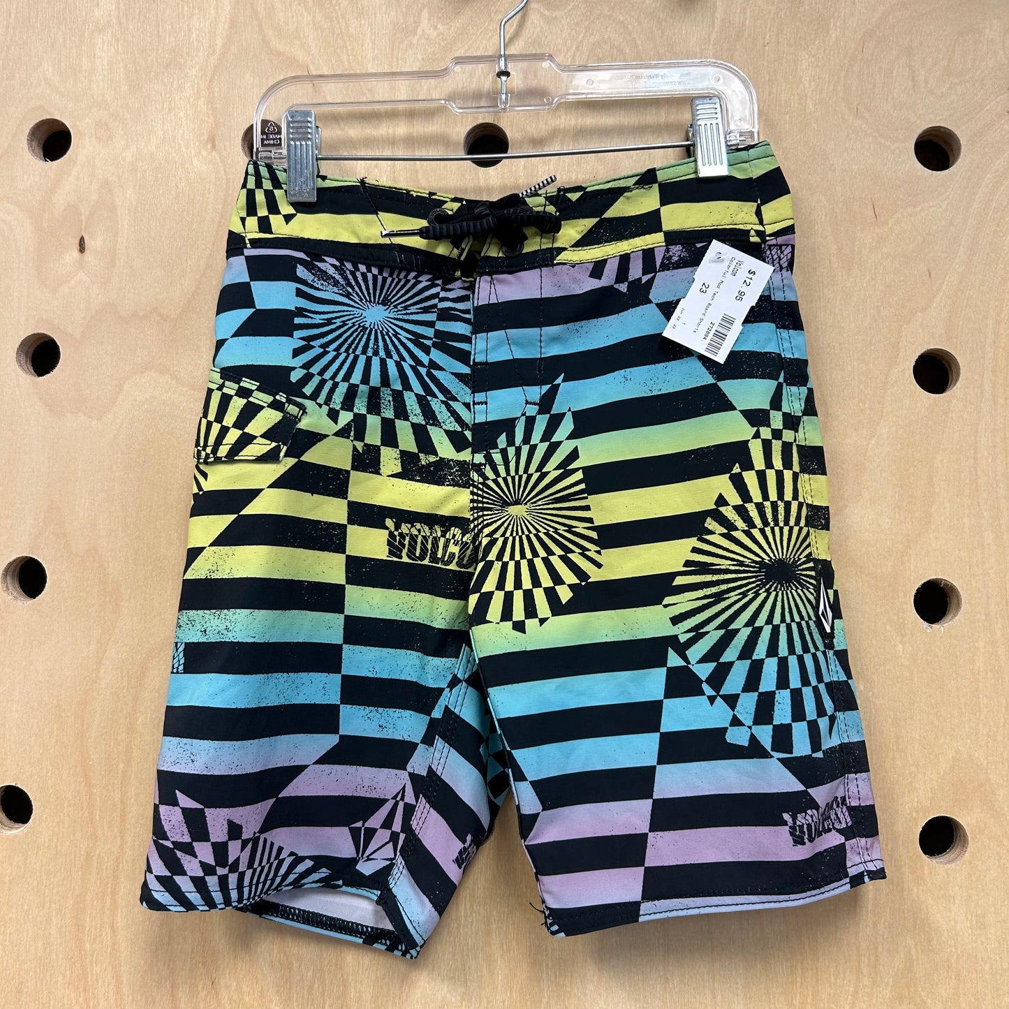 Colorful Mod Tech Board Shorts