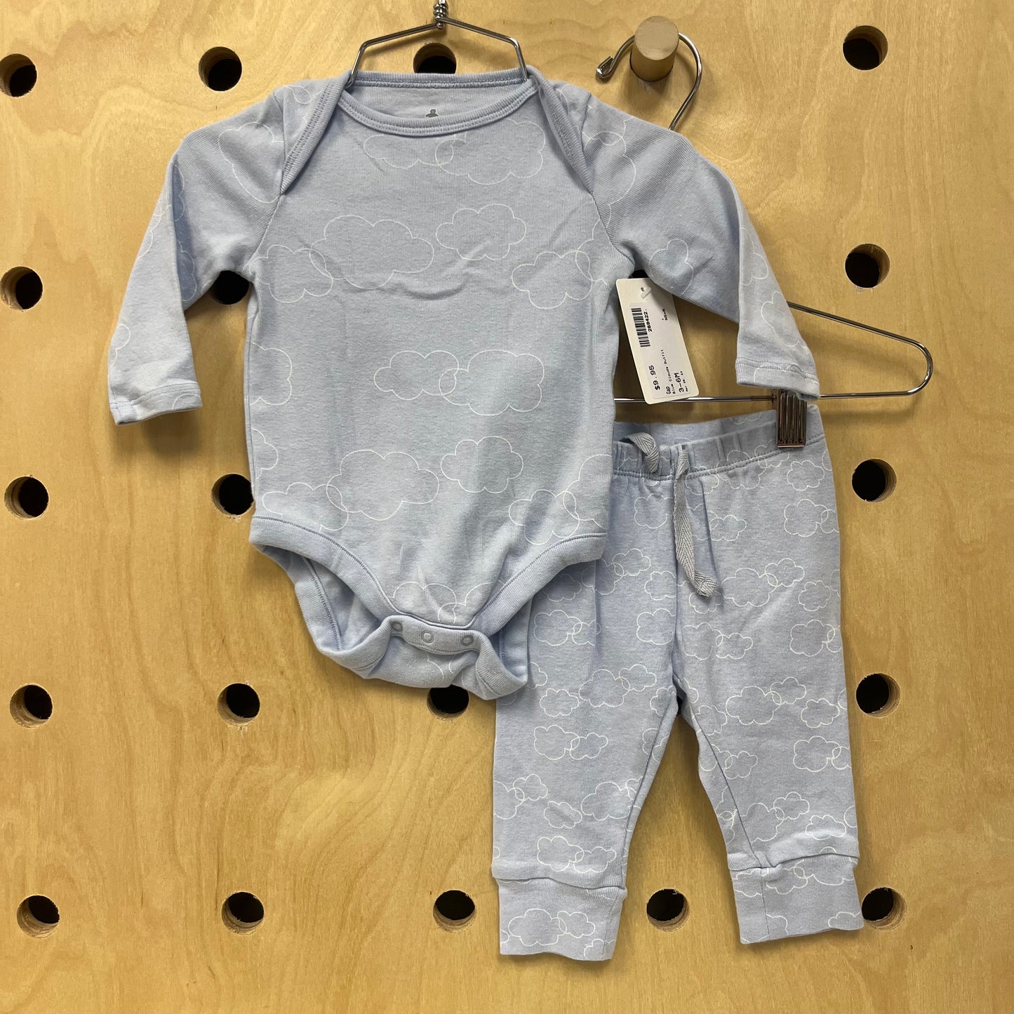 Blue Clouds Outfit