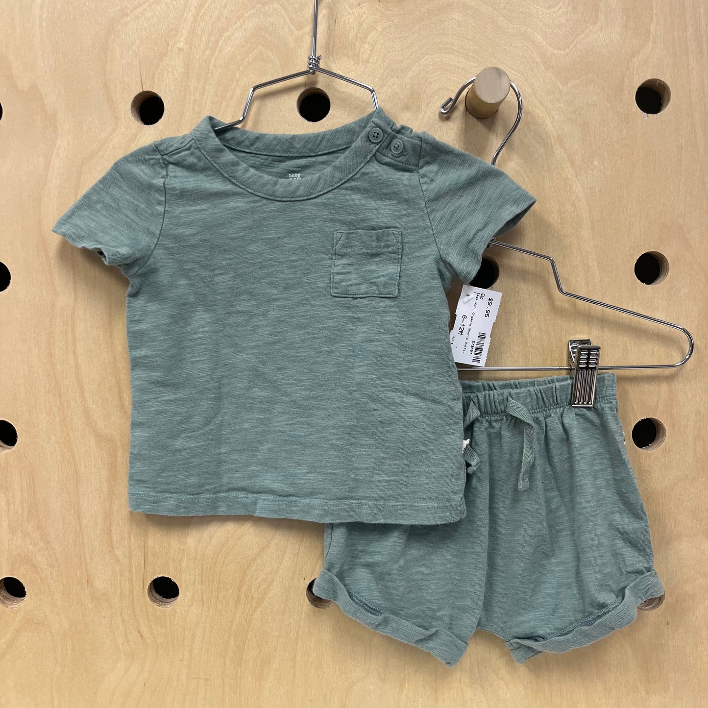 Sage 2pc. Organic Shorts Outfit