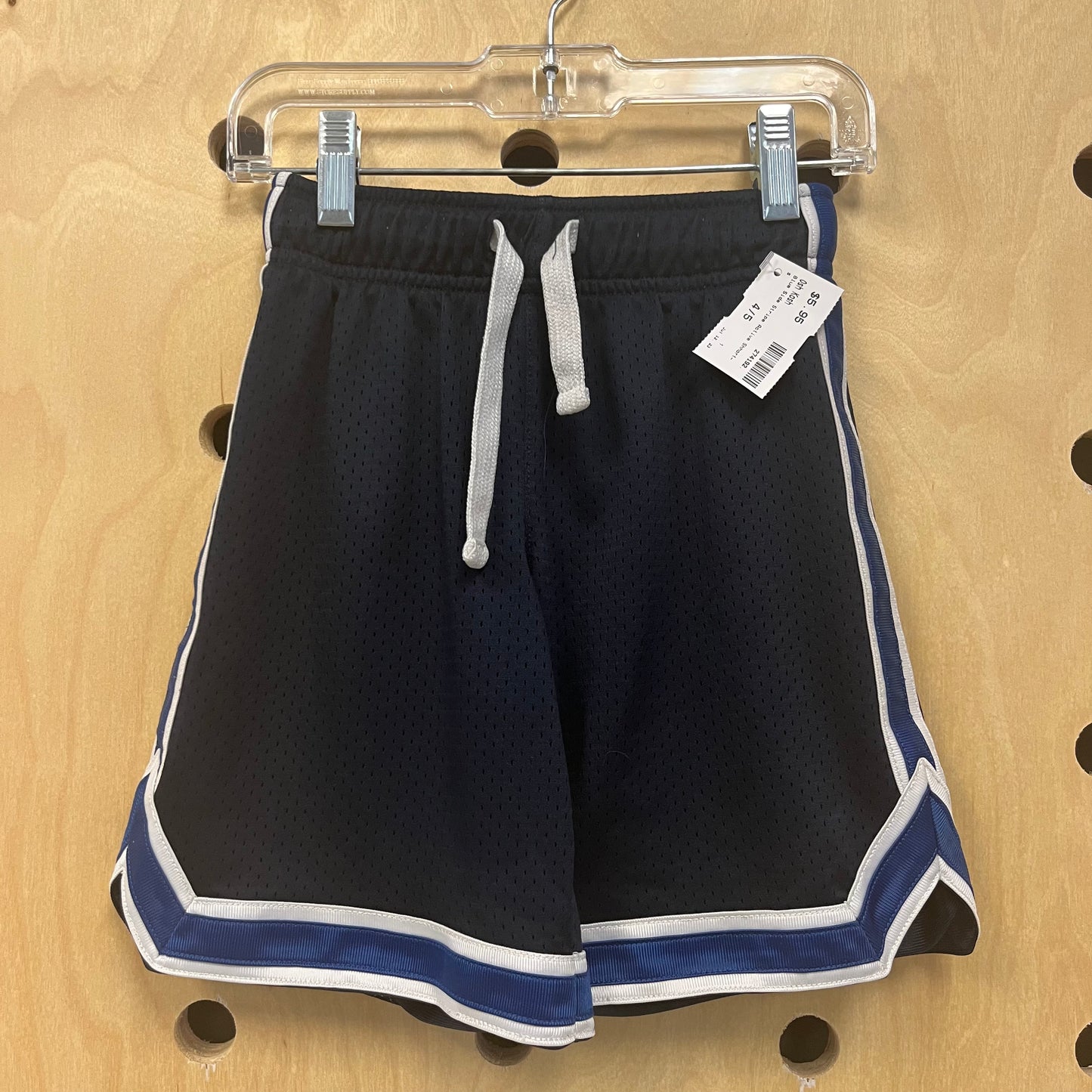 Blue Side Stripe Active Shhorts