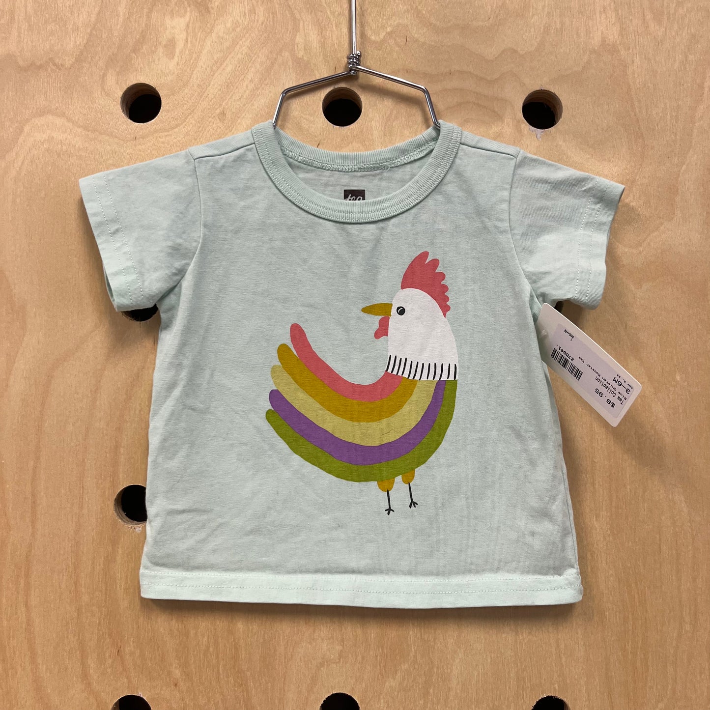 Blue Chicken Rainbow Tee