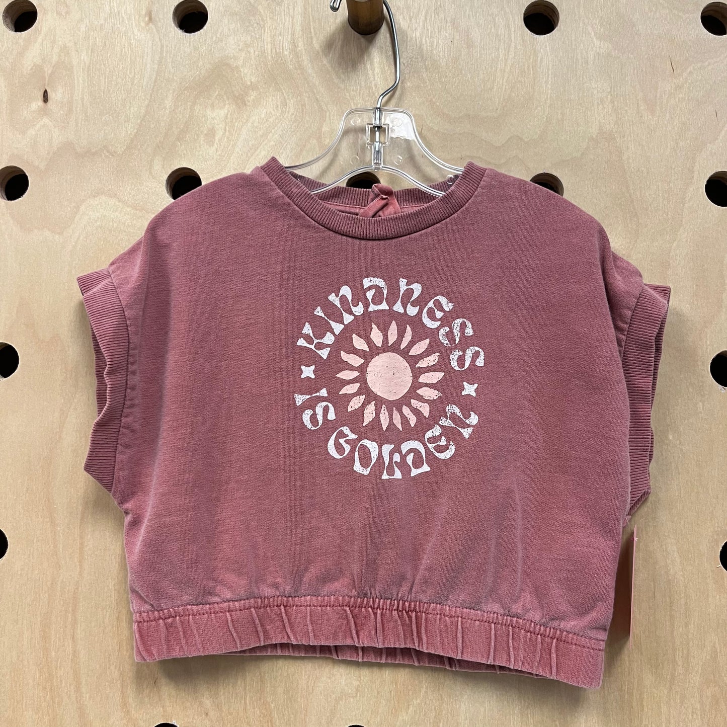 Kindness is Golden Crop Top