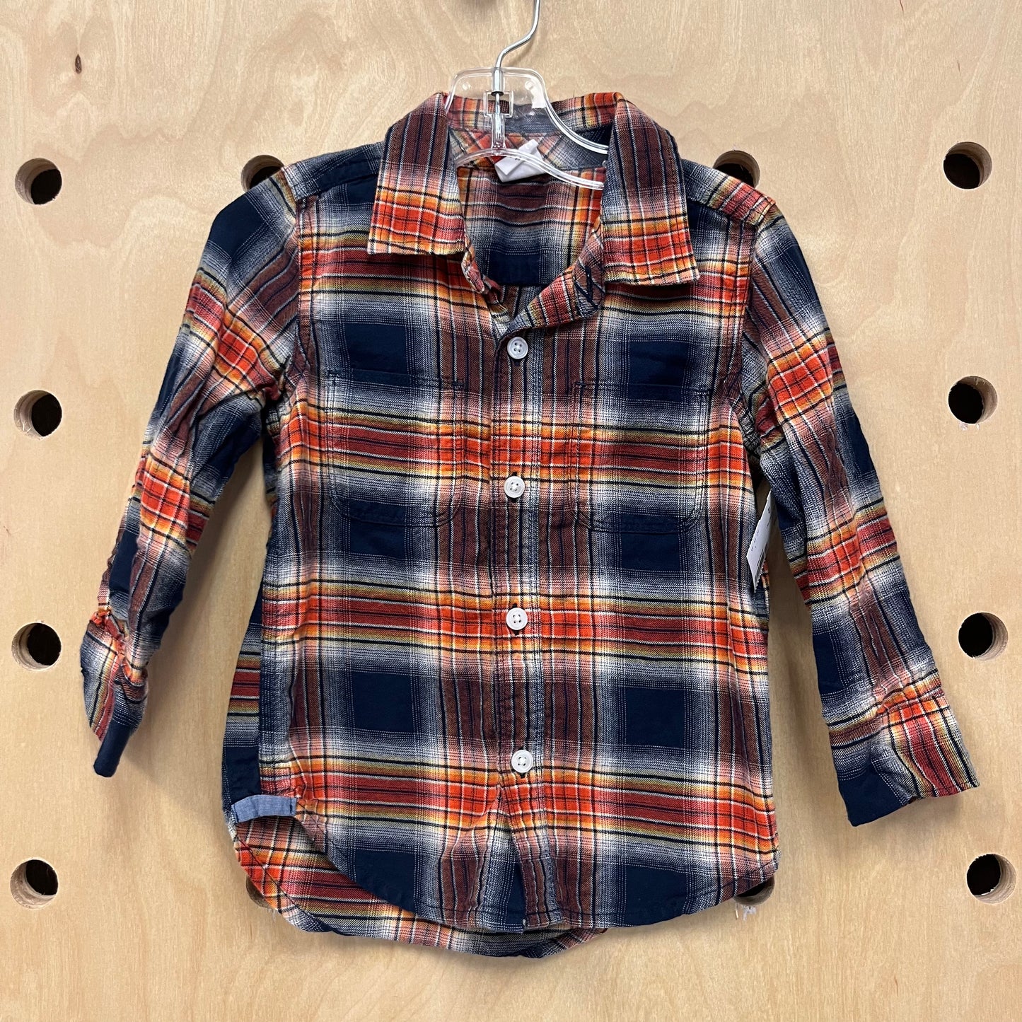 Brown+Blue Flannel