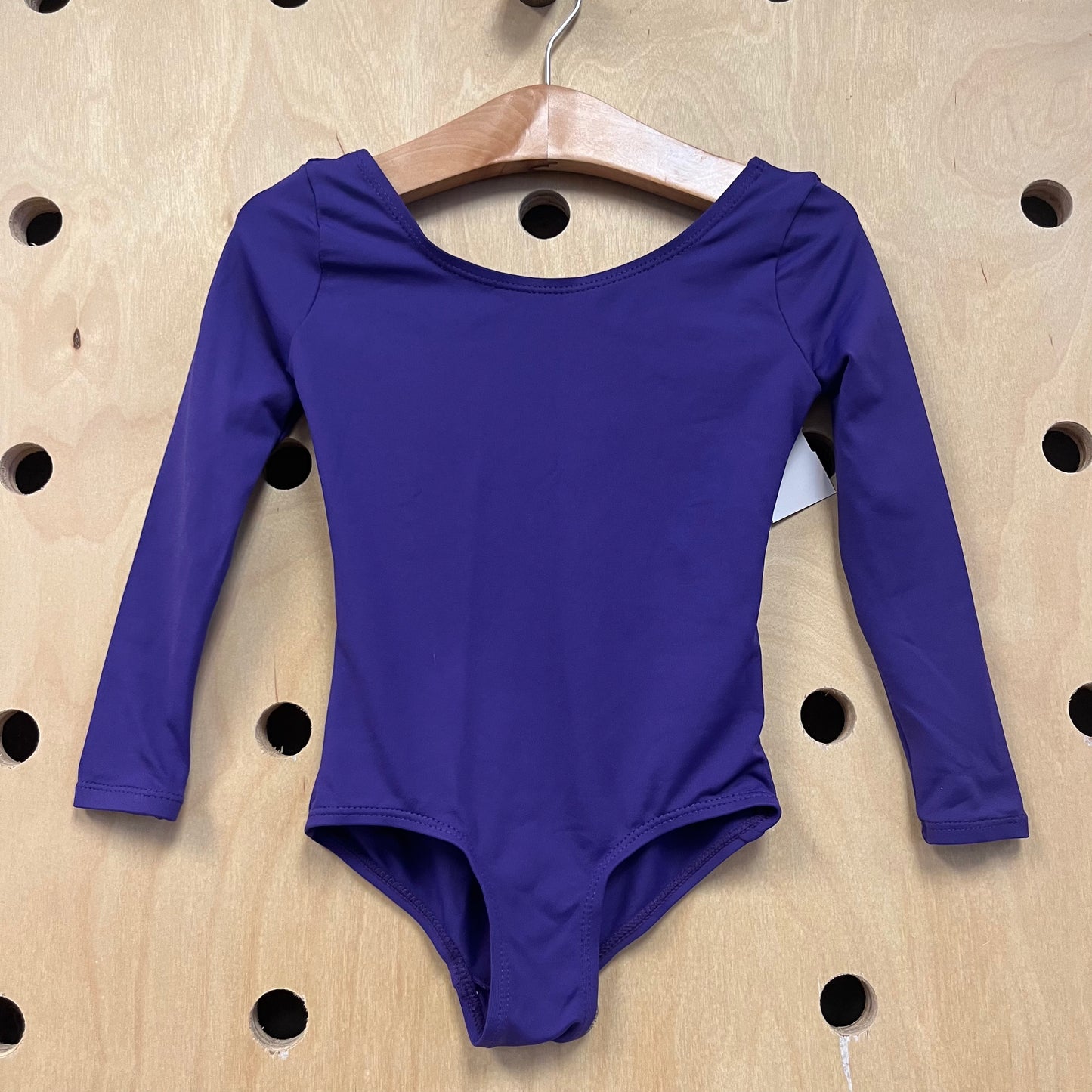 Purple Long Sleeve Leotard
