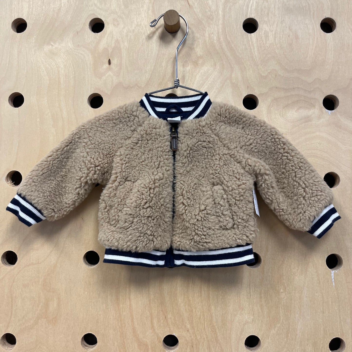 Tan Teddy Jacket