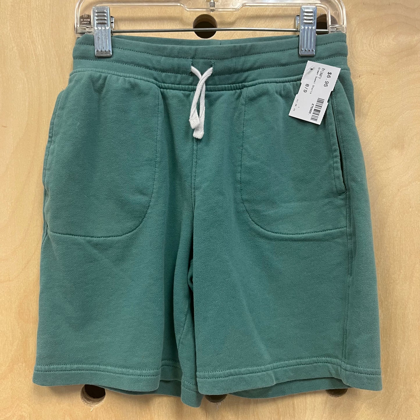 Green Sweat Shorts