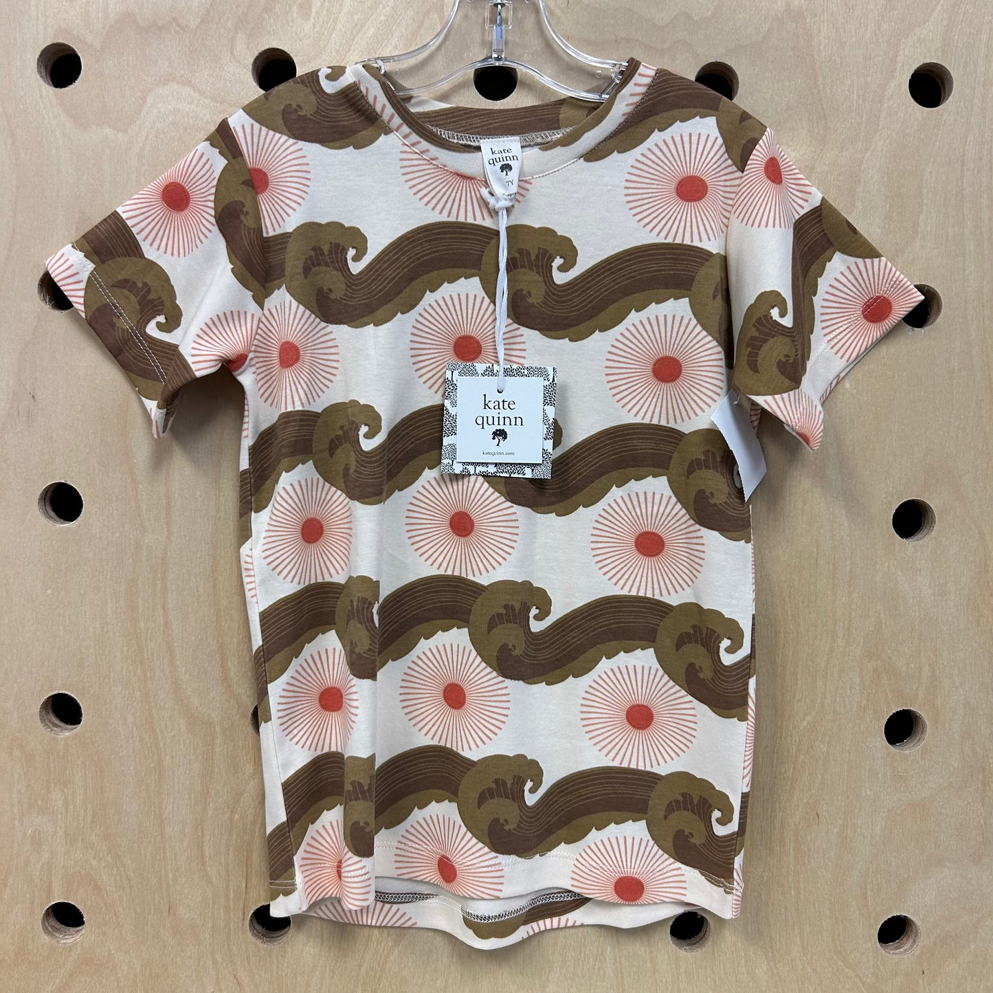 Cream Waves & Sun Tee NEW!