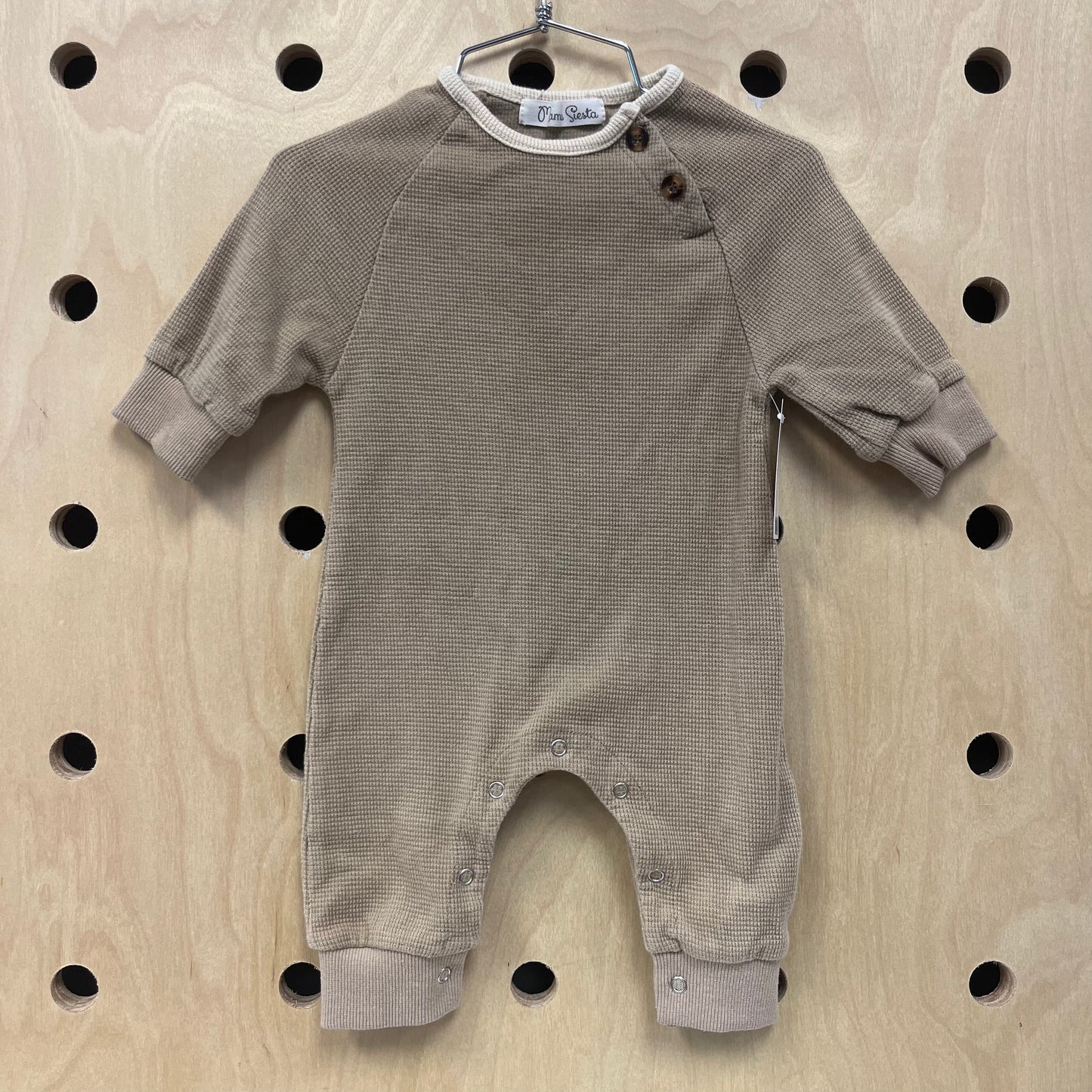 Brown Thermal Earth Romper