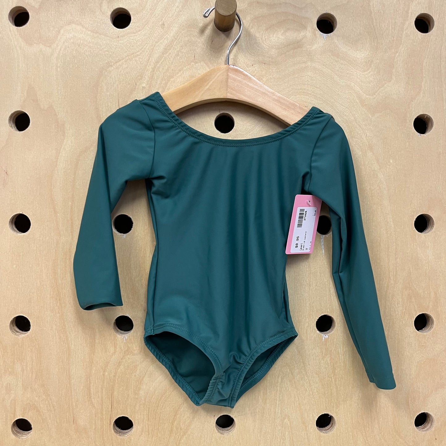 Green LS Leotard
