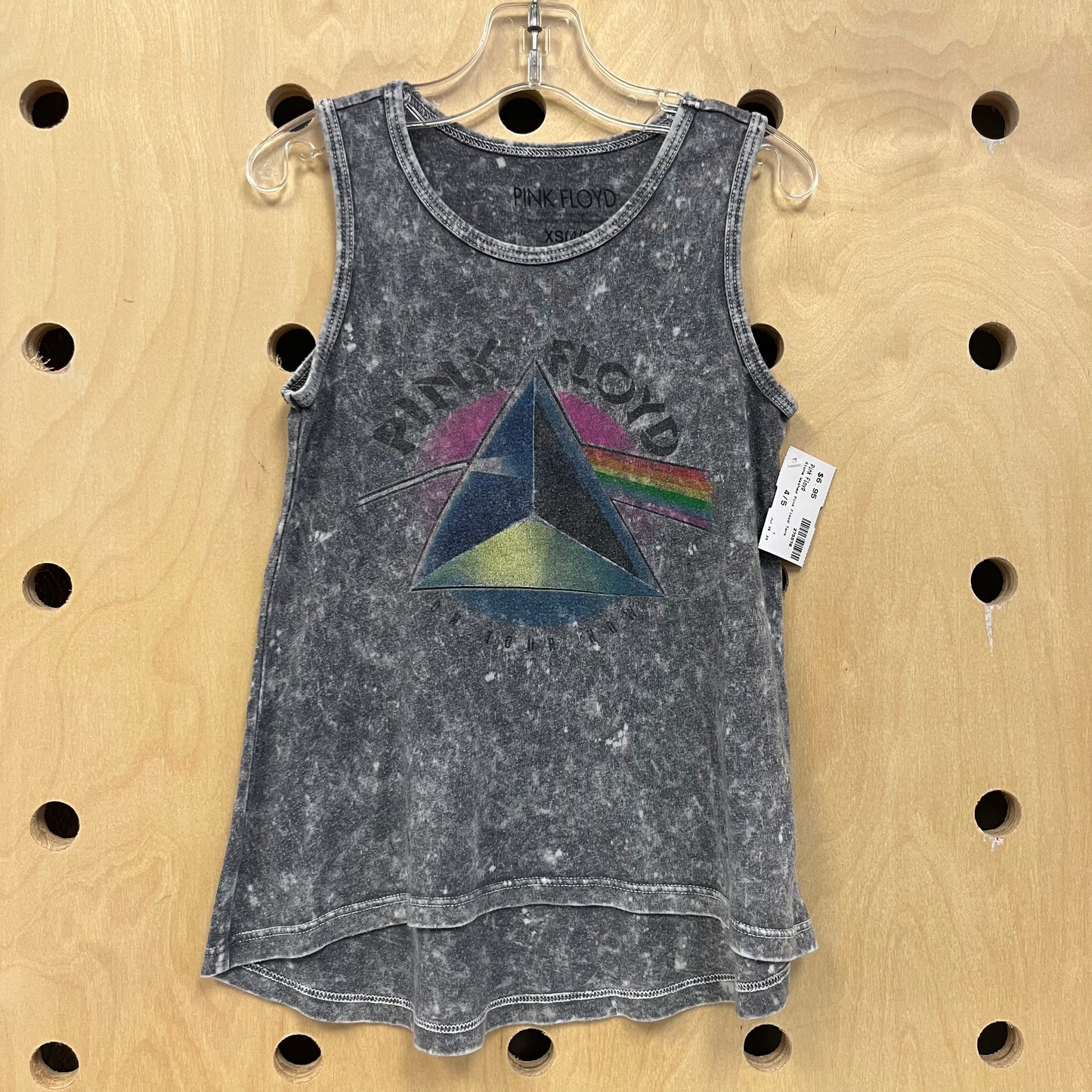 Stone Washed Pink Floyd Tank