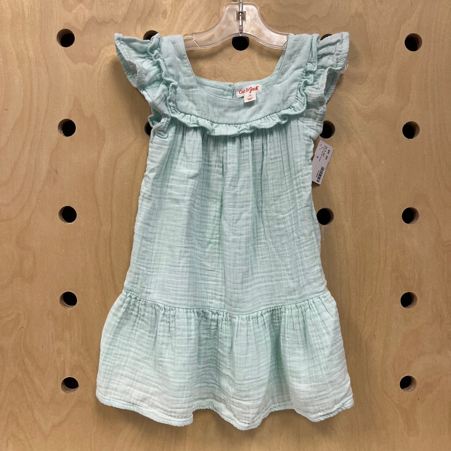 Blue Gauze Dress