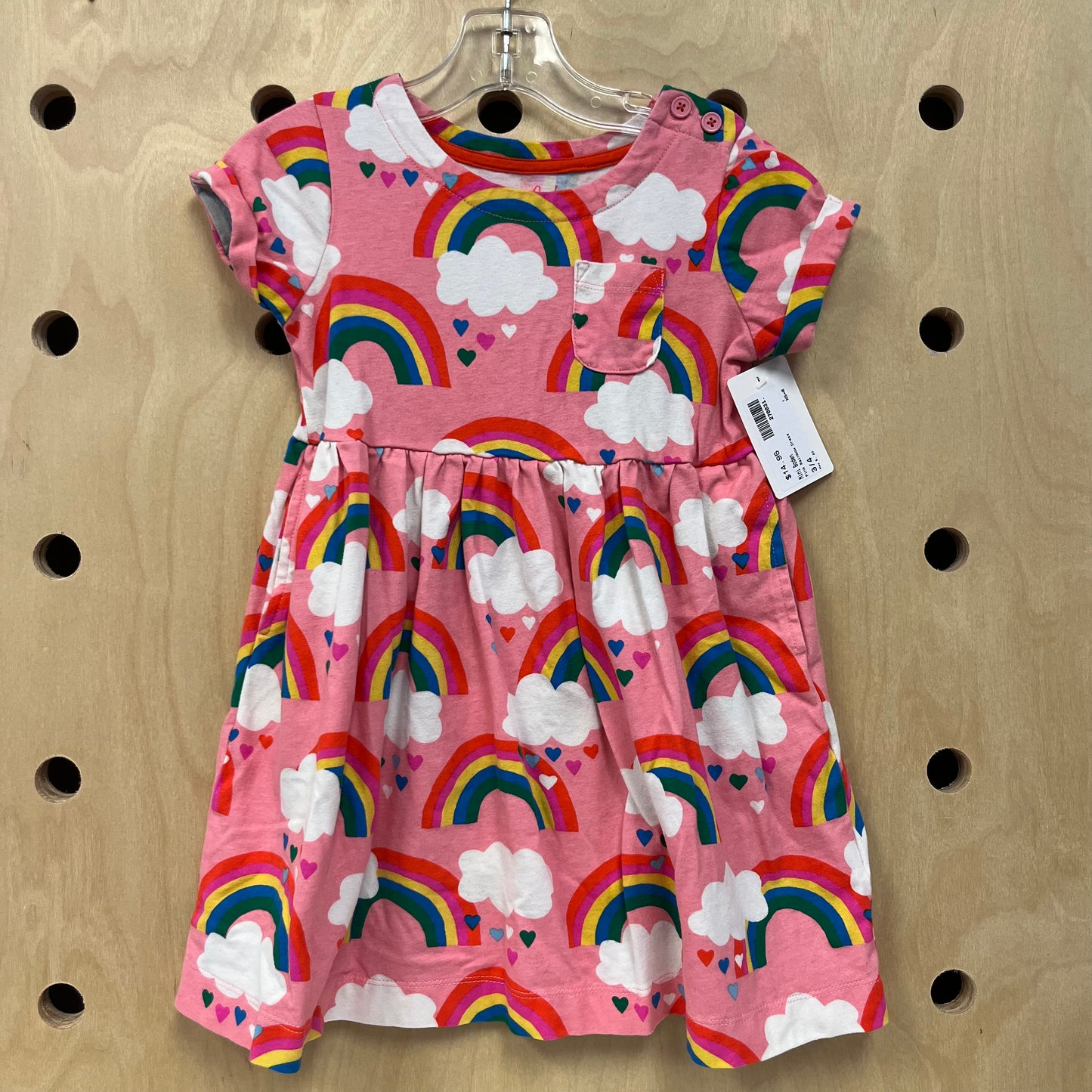 Pink Rainbow Dress