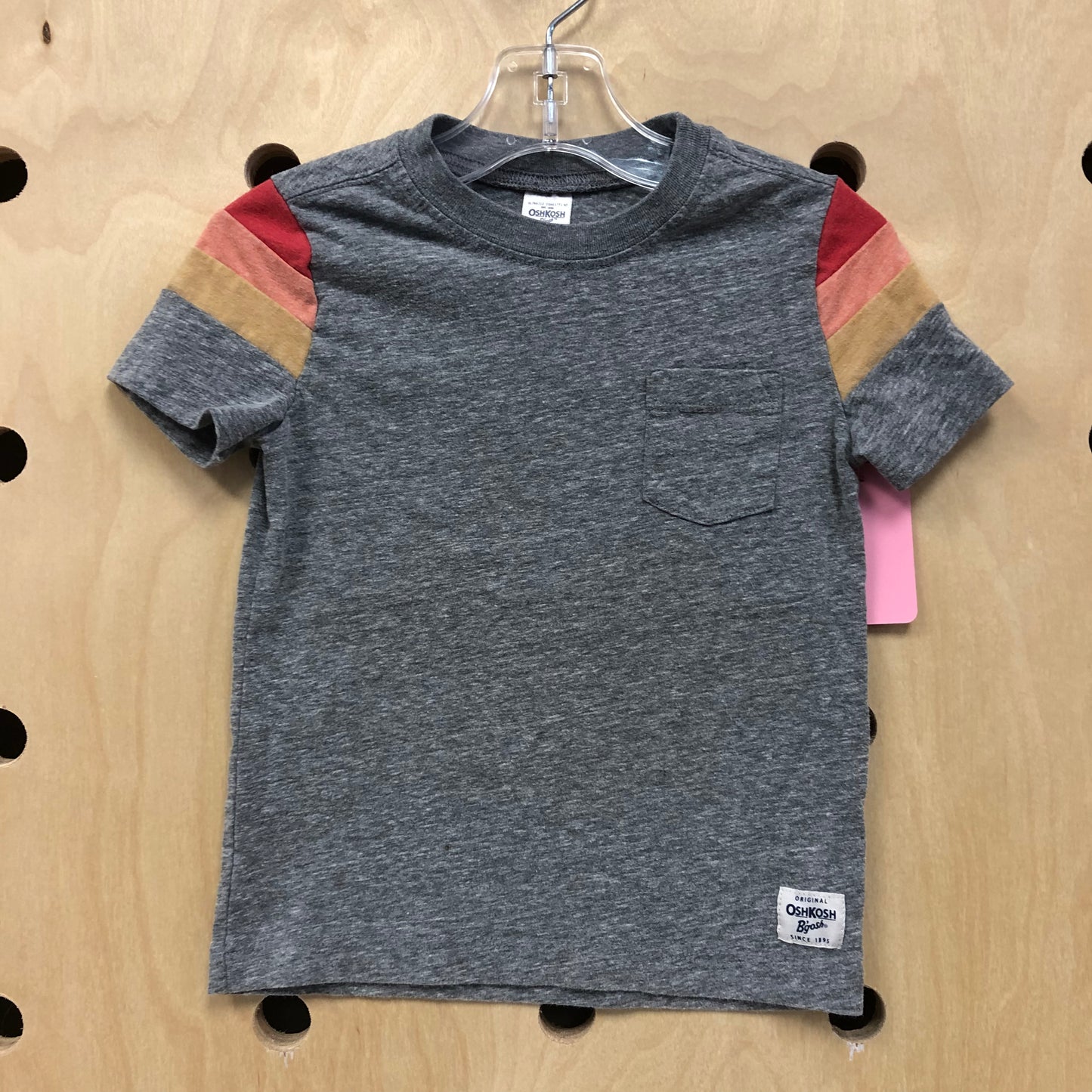 Grey Pocket Tee