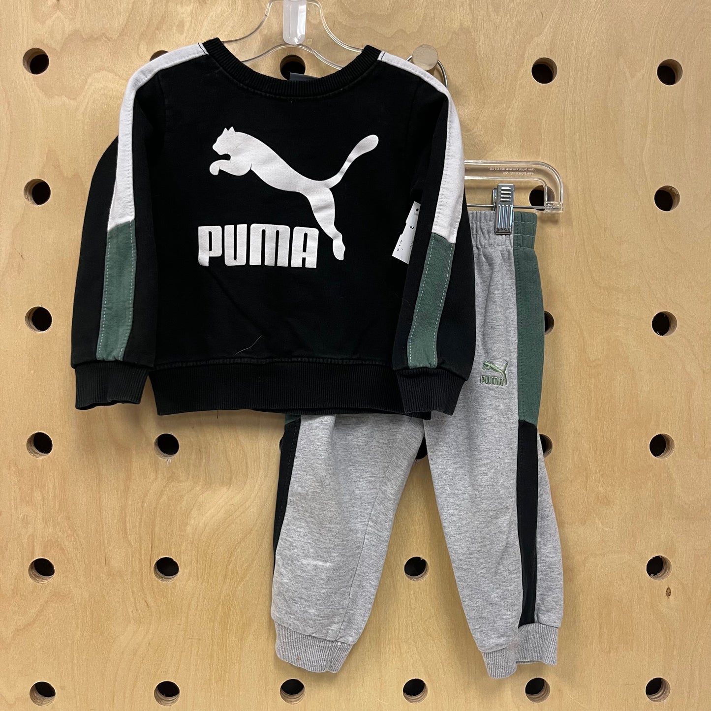 Black & Grey Fleece Outfit