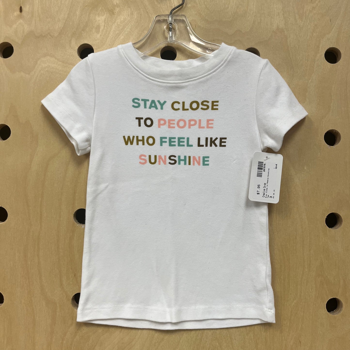 Stay Close to People Sunshine Tee