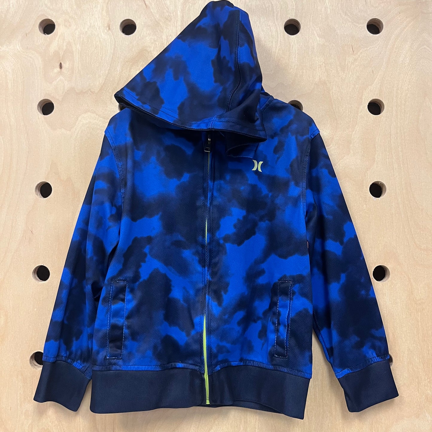 Blue Zip Hoodie