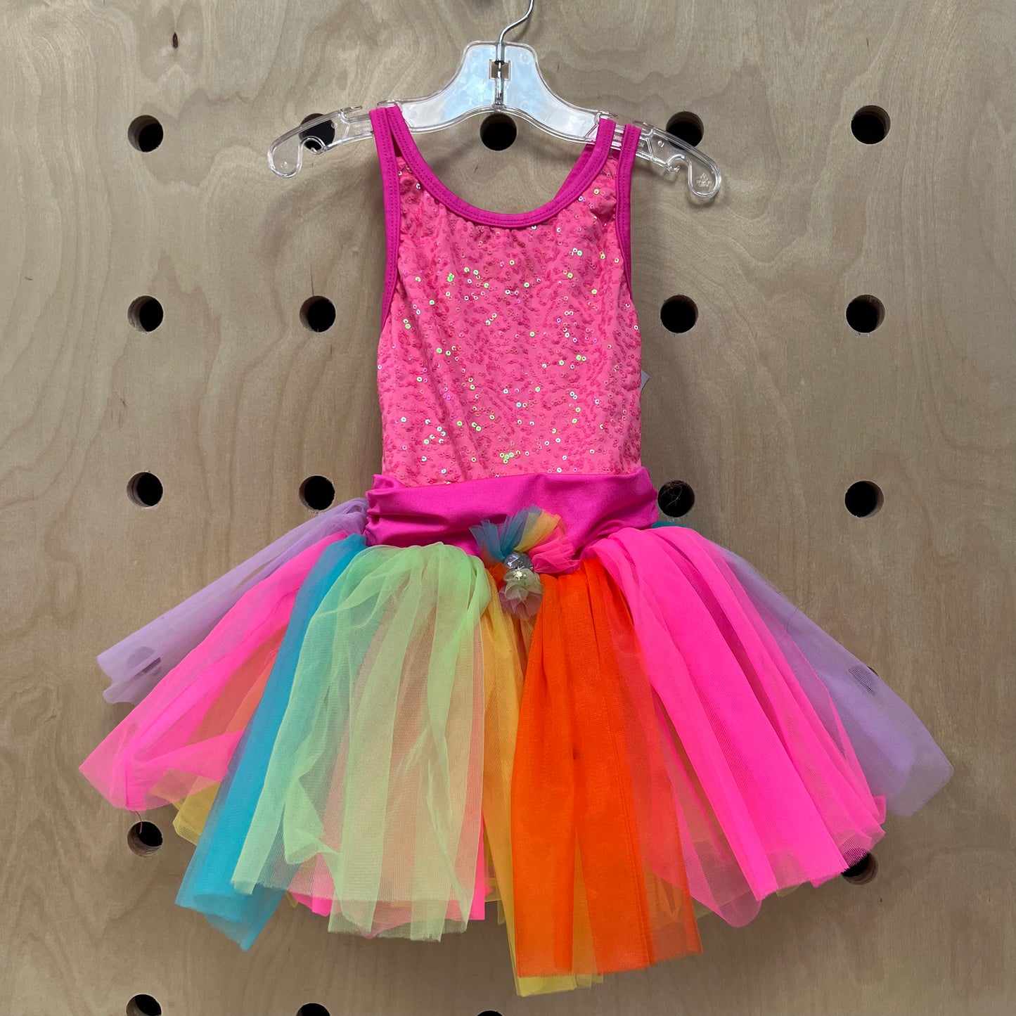 Rainbow Tulle Dance Tutu