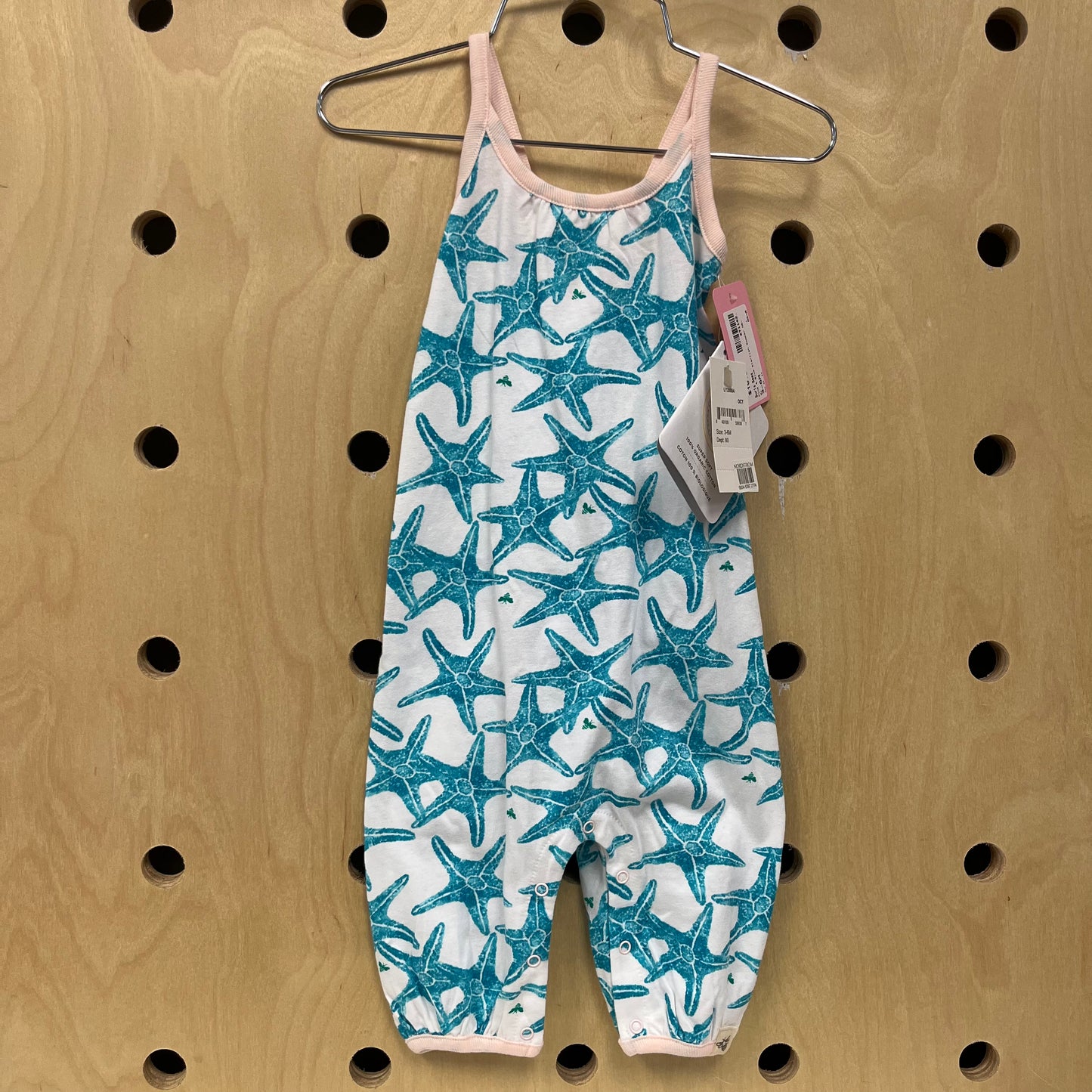 Pink & Blue Starfish Romper NEW!