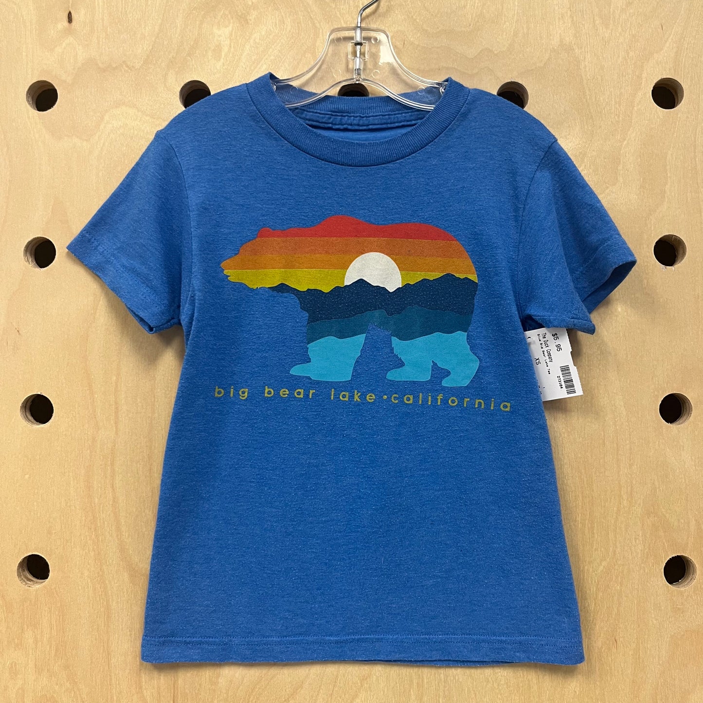 Blue Big Bear Lake Tee