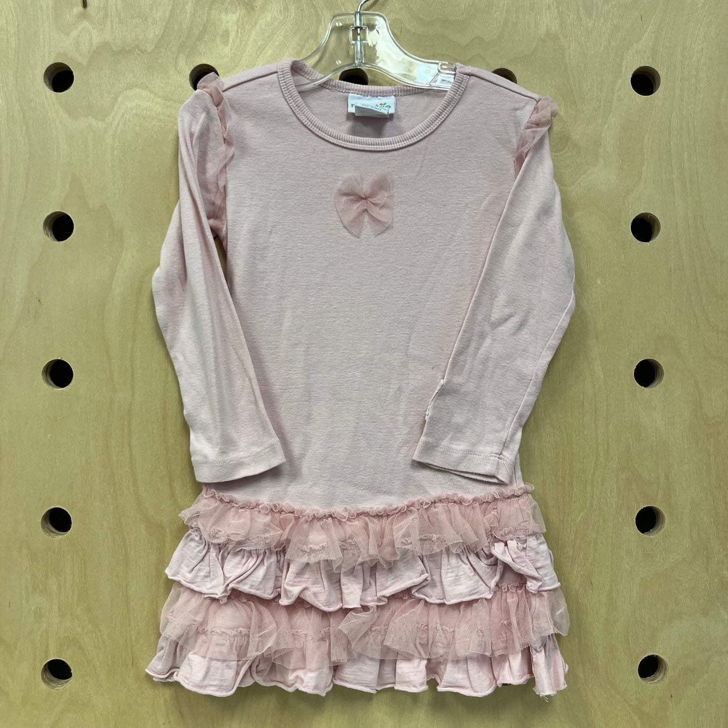 Baby Pink Ruffle Dress