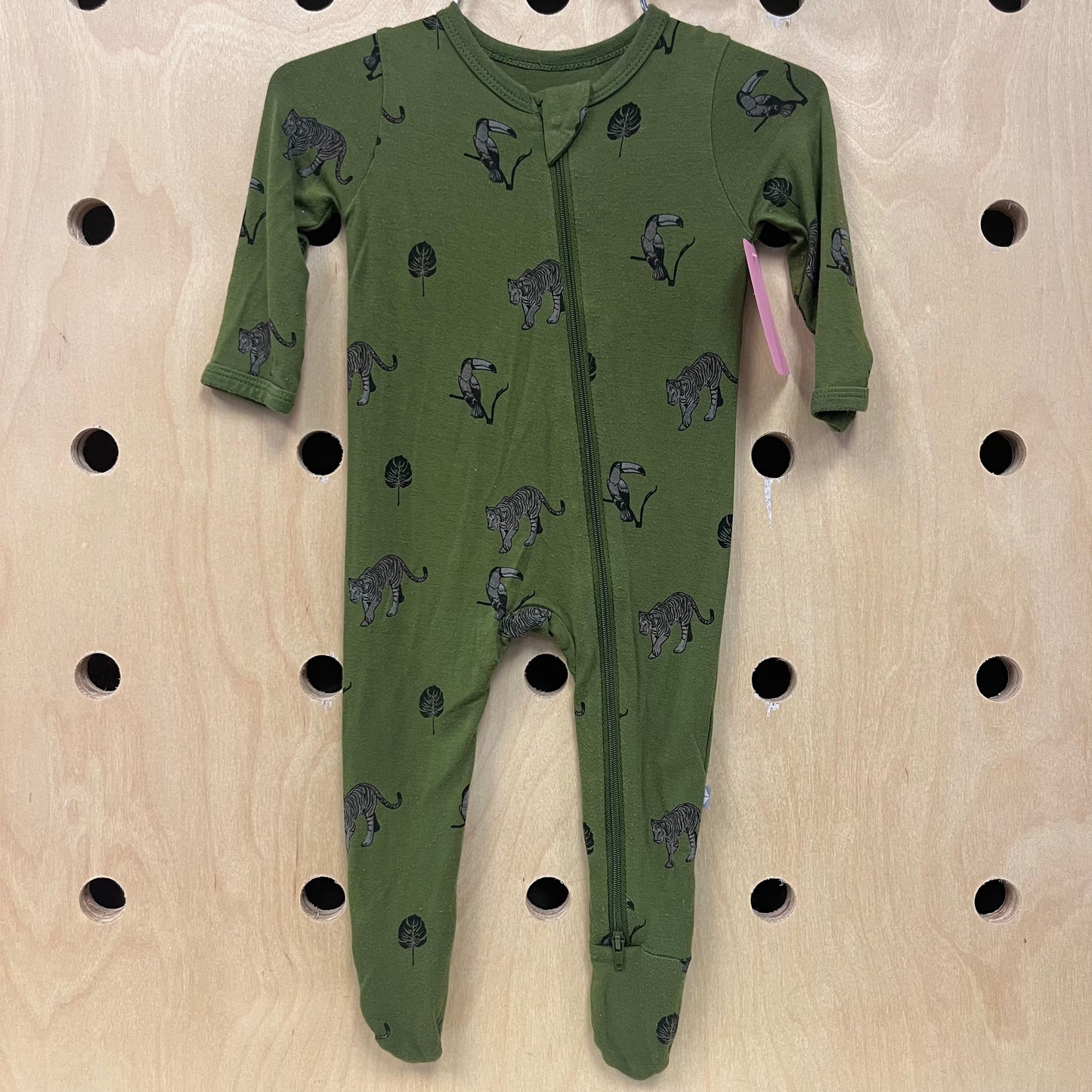 Green Jungle Bamboo Zippy