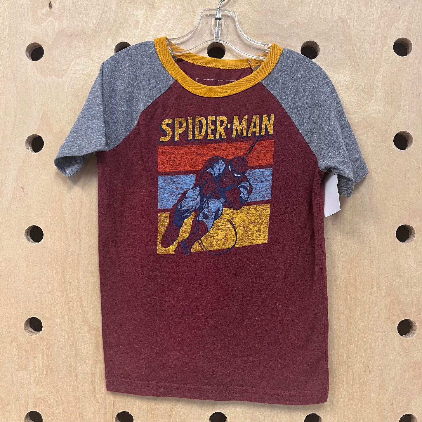 Red Spiderman Logo Tee