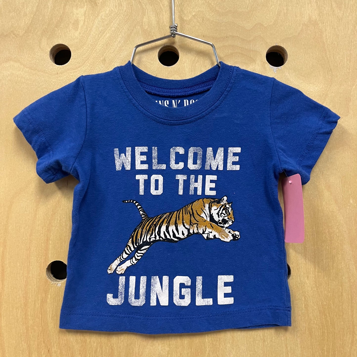 Blue Jungle Tiger Tee