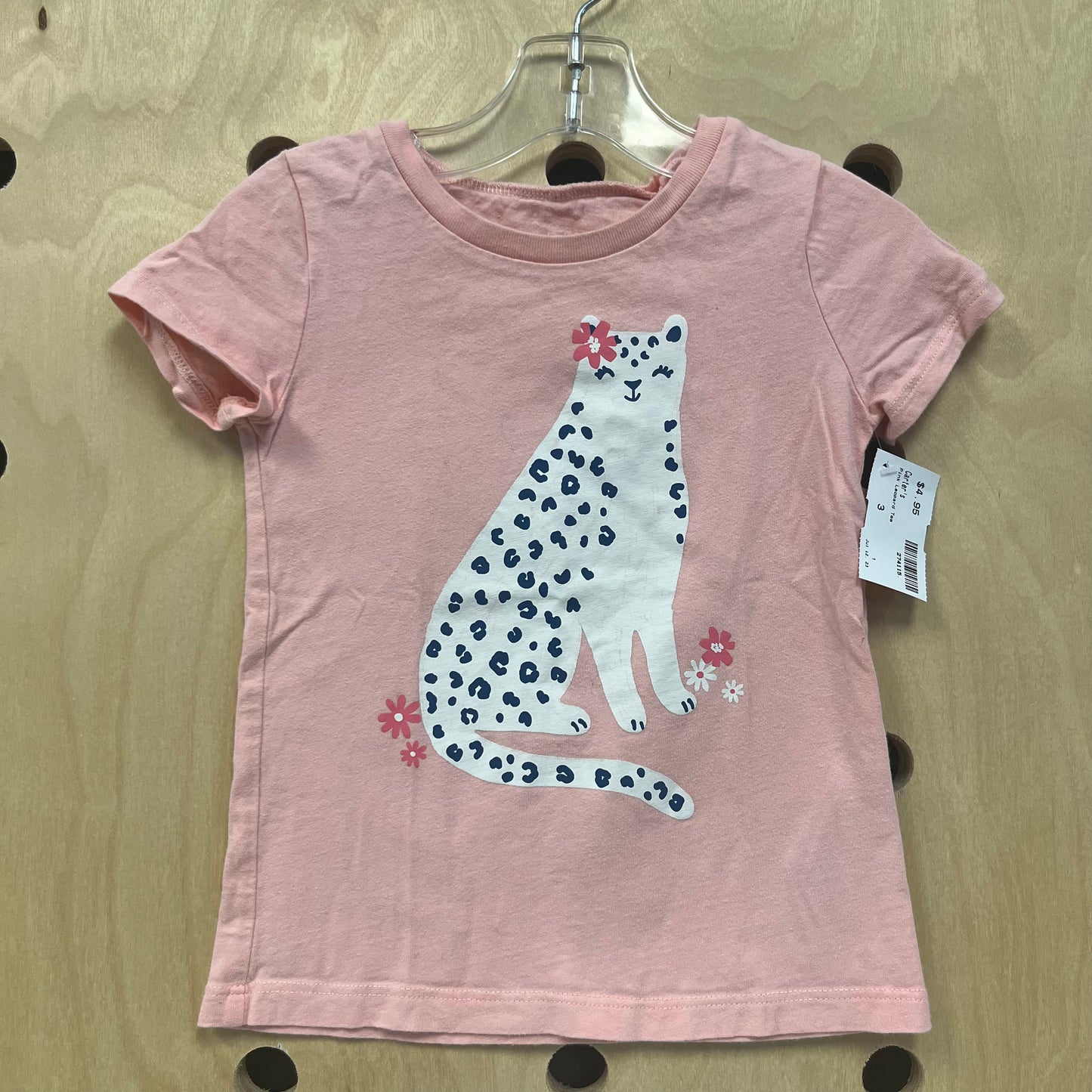 Pink Leopard Tee