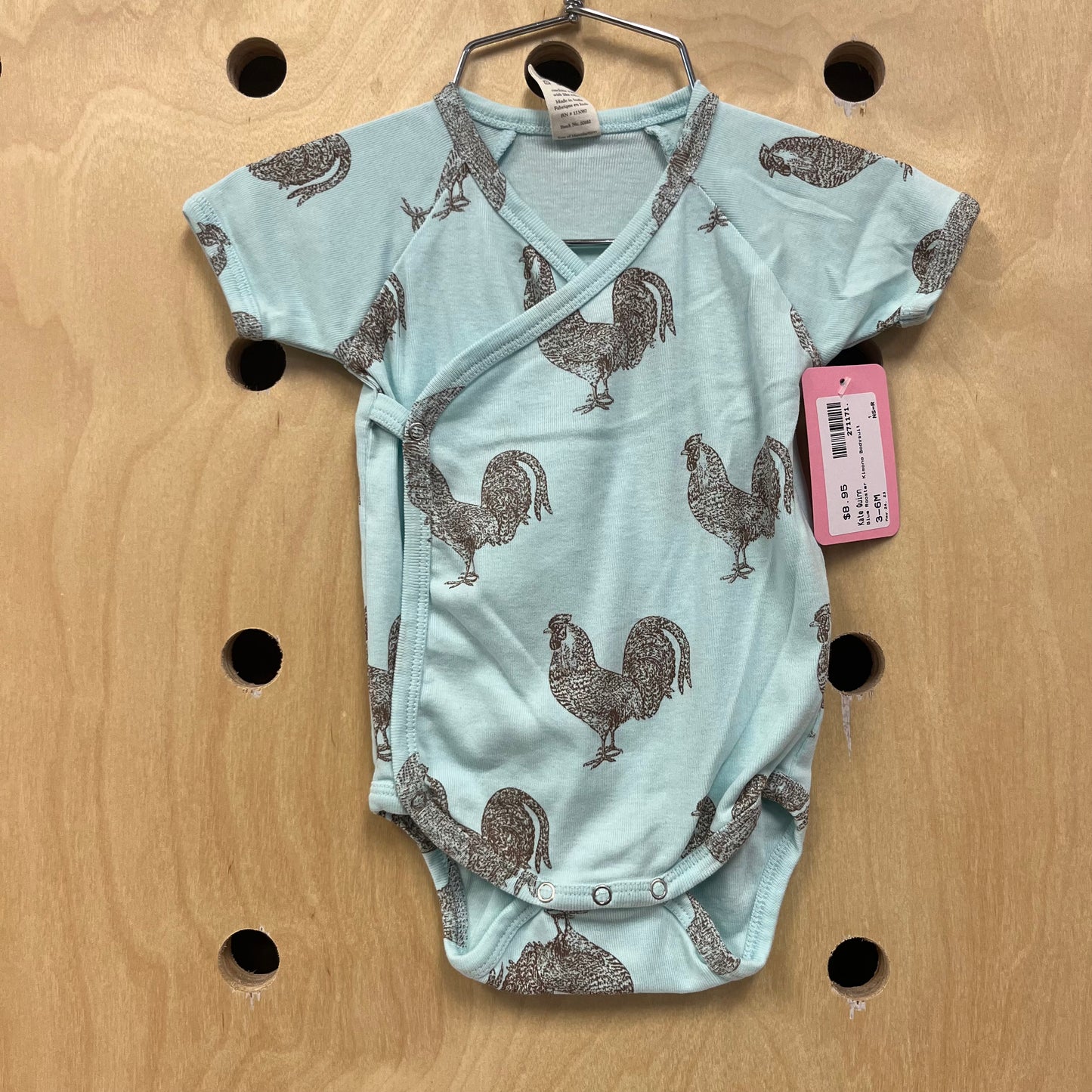 Blue Rooster Kimono Bodysuit