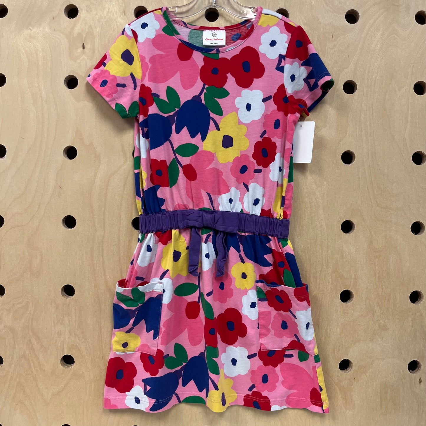 Pink Floral Dress