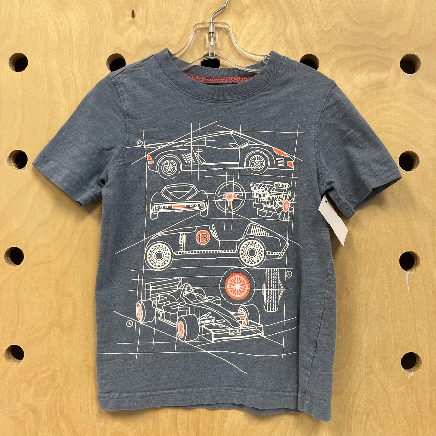 Blue Race Car Tee