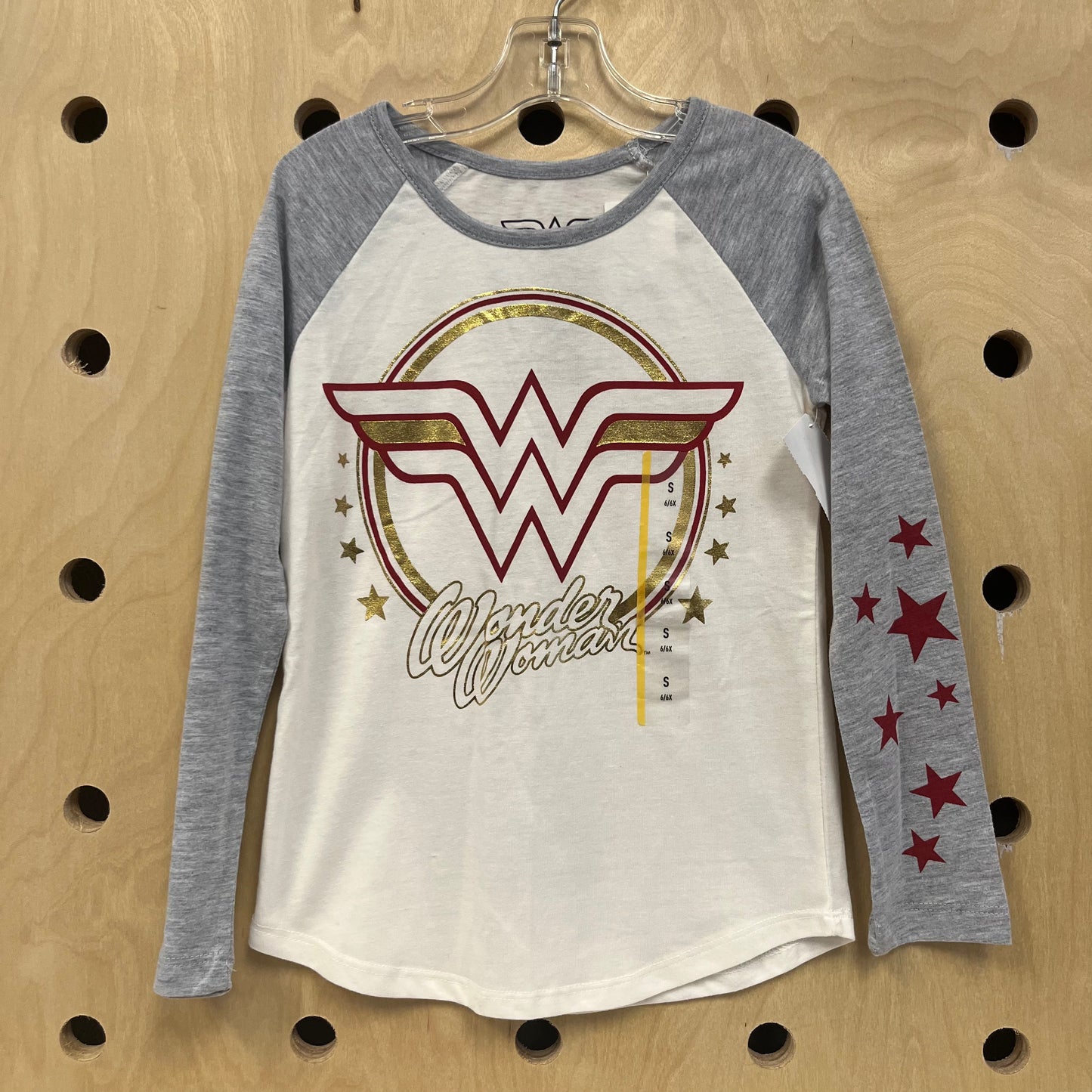 Wonder Woman Raglan Tee NEW!