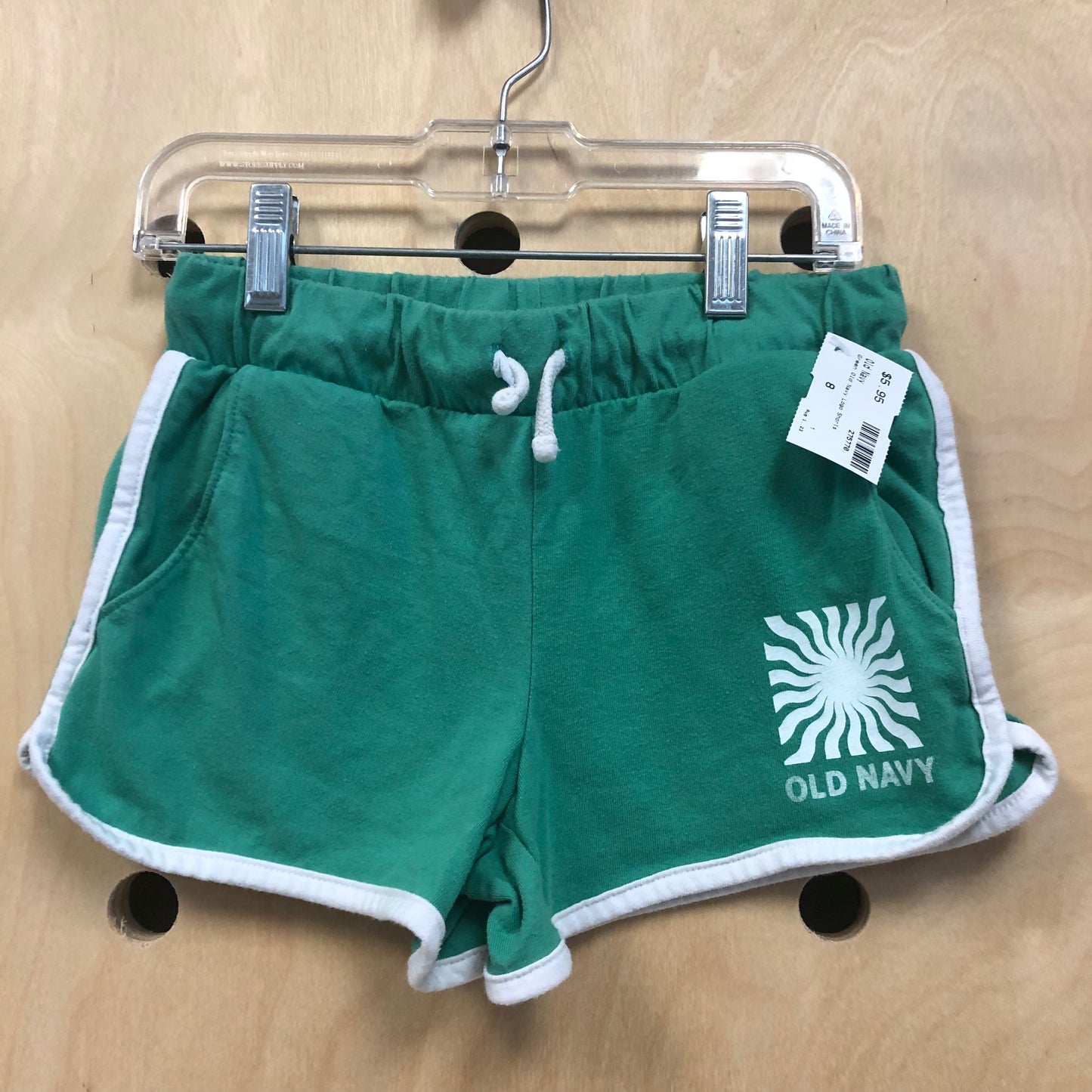 Green Old Navy Logo Shorts