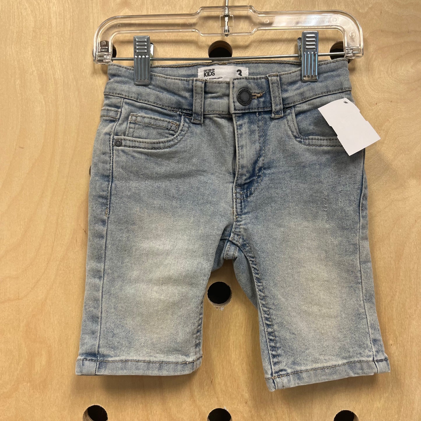 Light Blue Bermuda Shorts Denim
