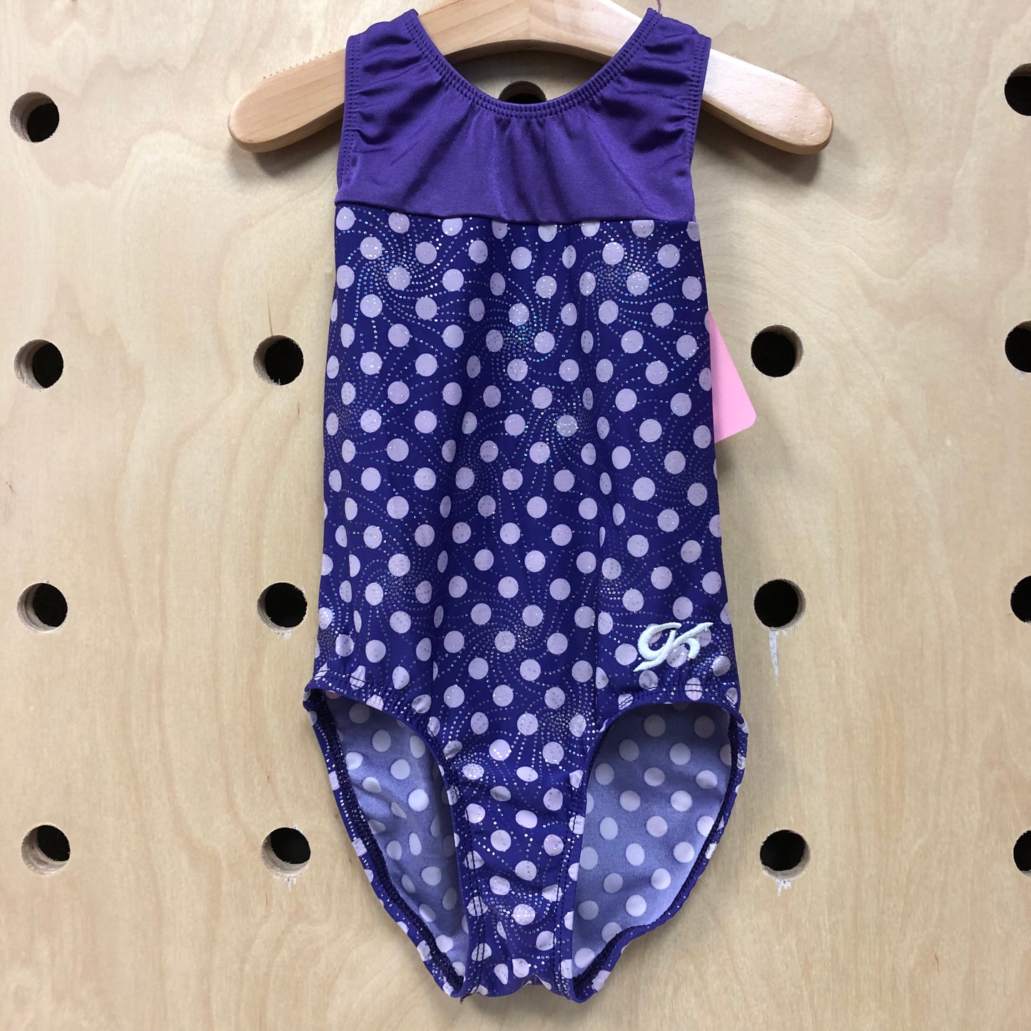 Purple Polka Dot Leotard