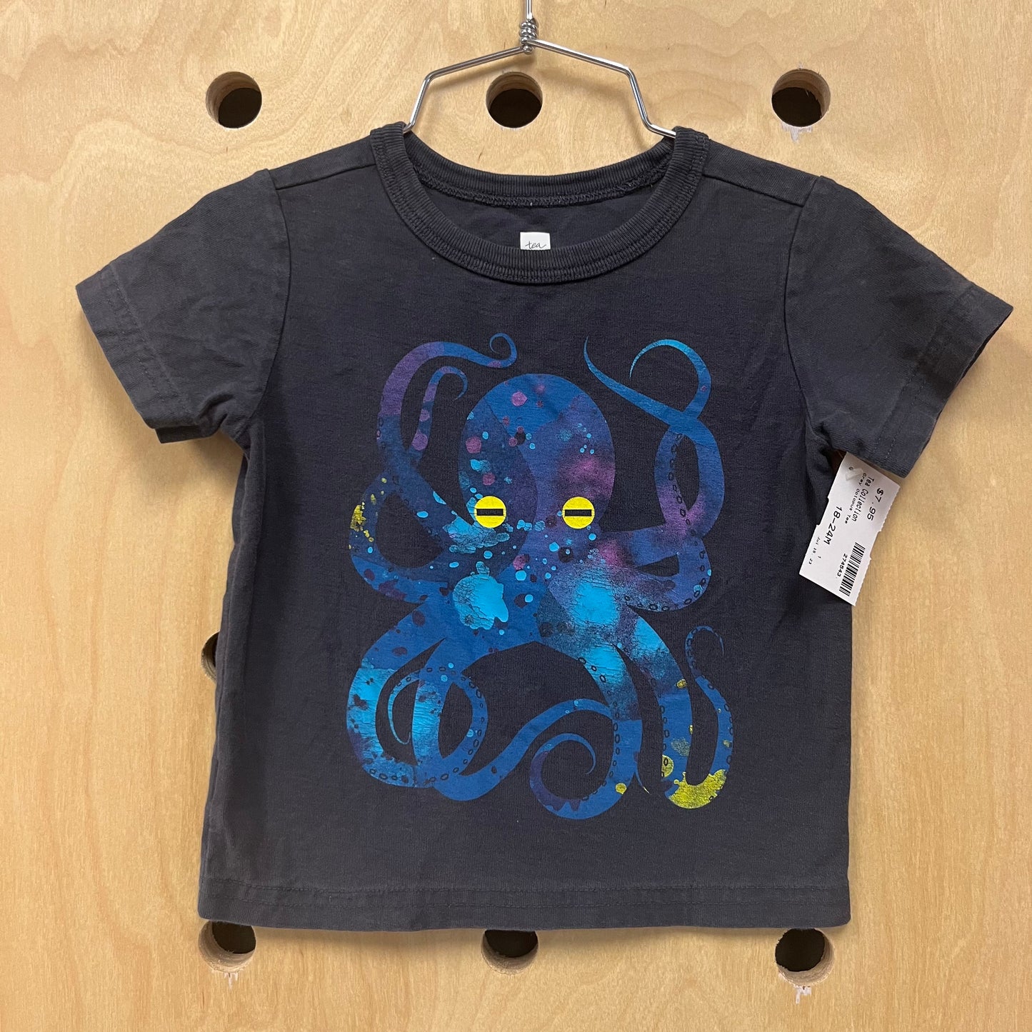 Grey Octopus Tee