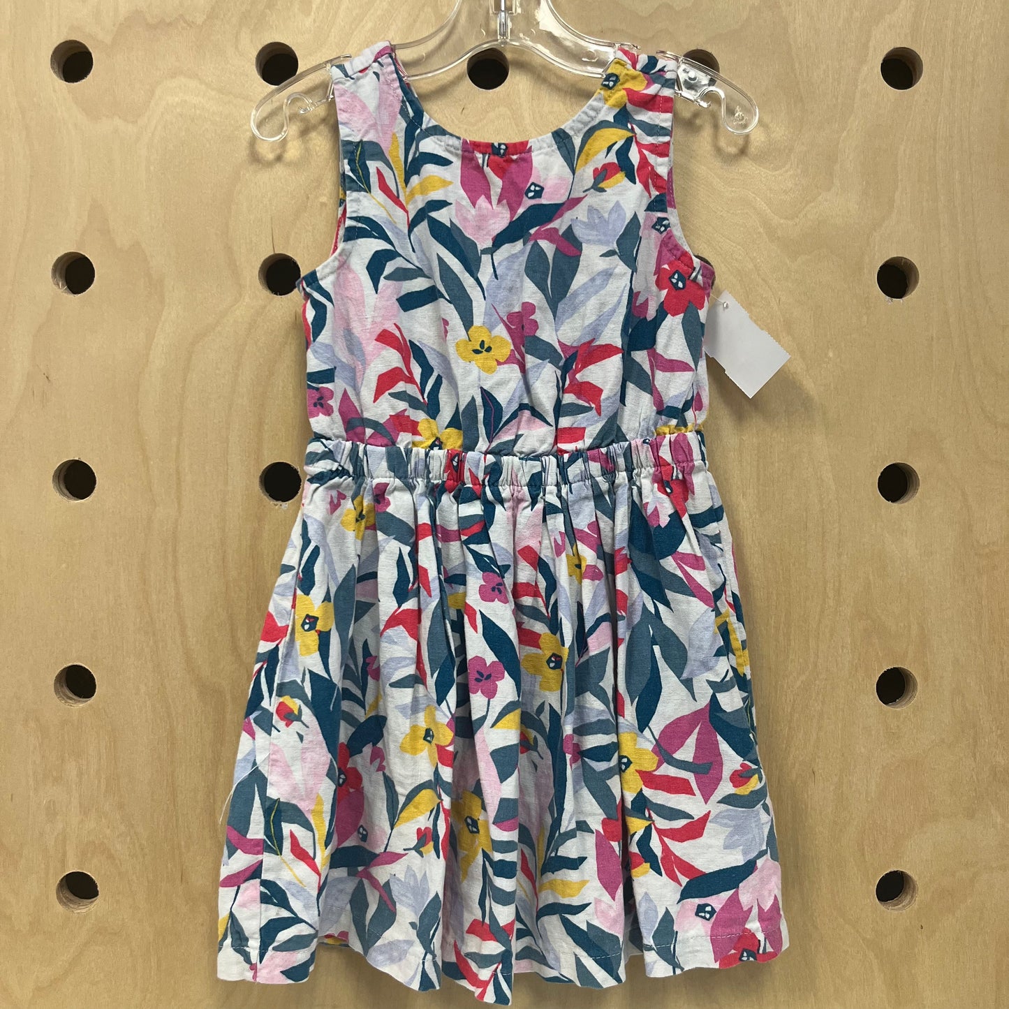 White Floral Dress