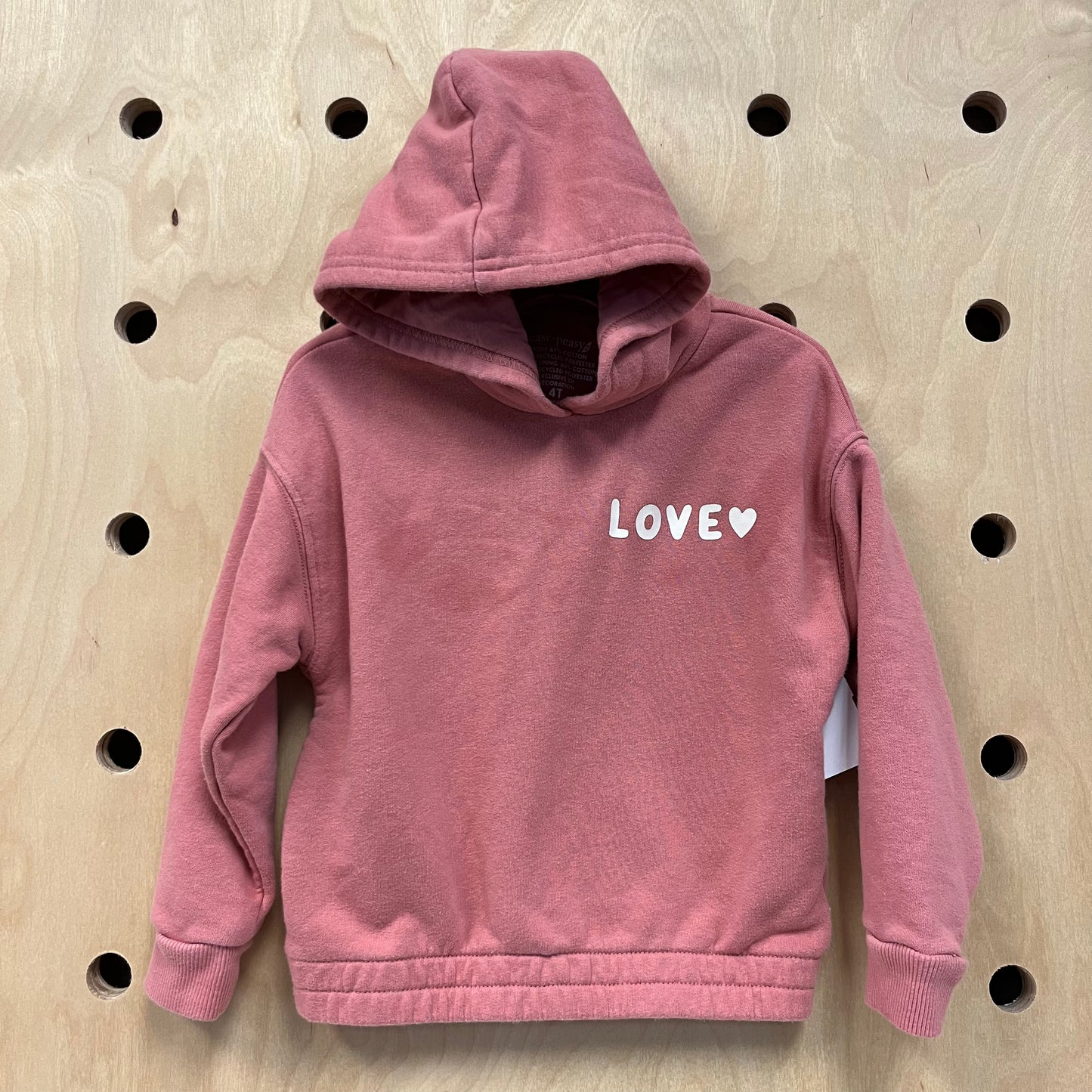 Pink Love Hoodie