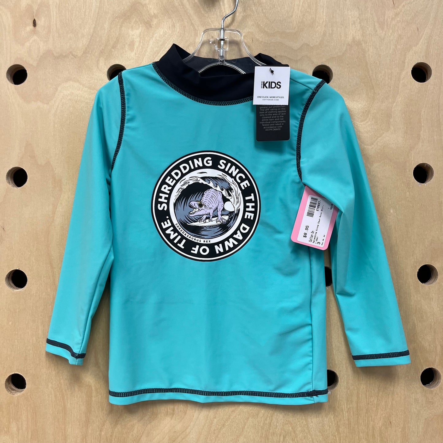 Shredding Since Dawn Swim Shirt NEW!