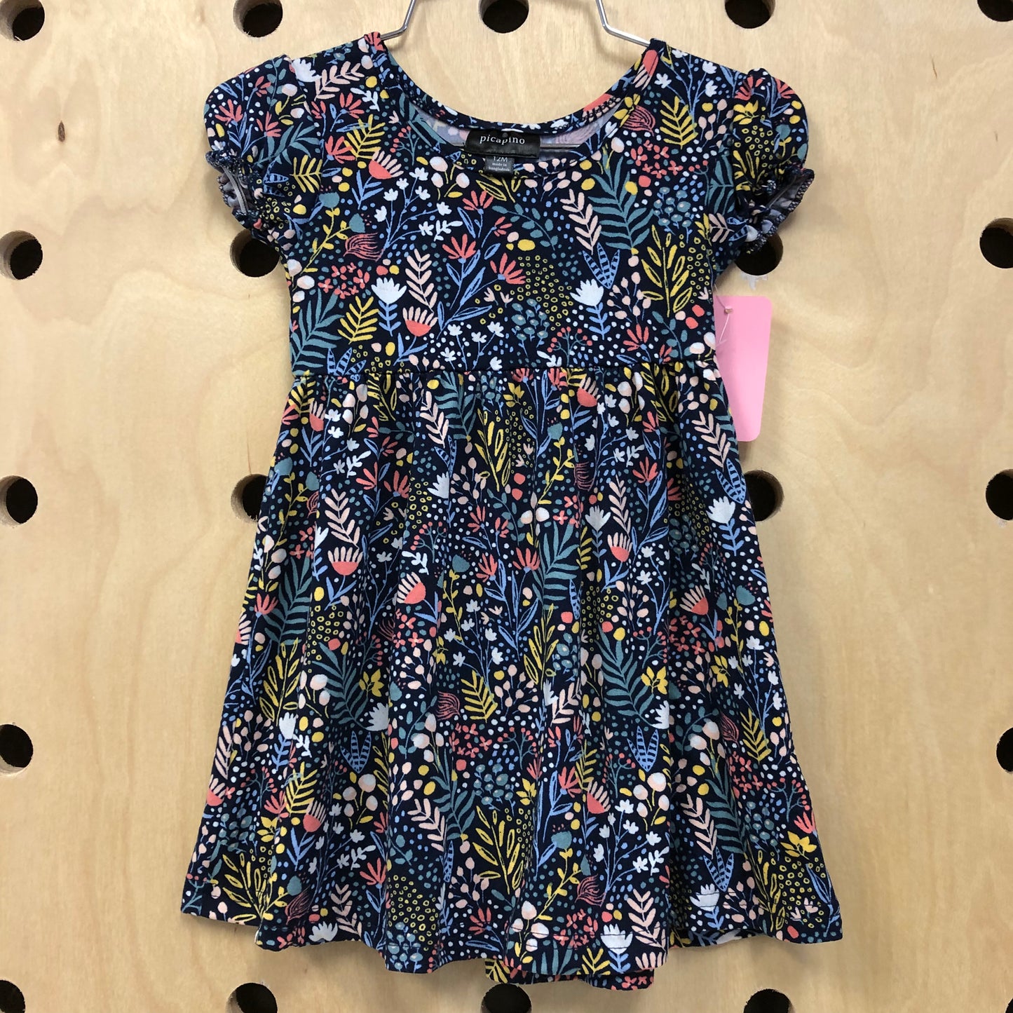 Blue Floral Dress