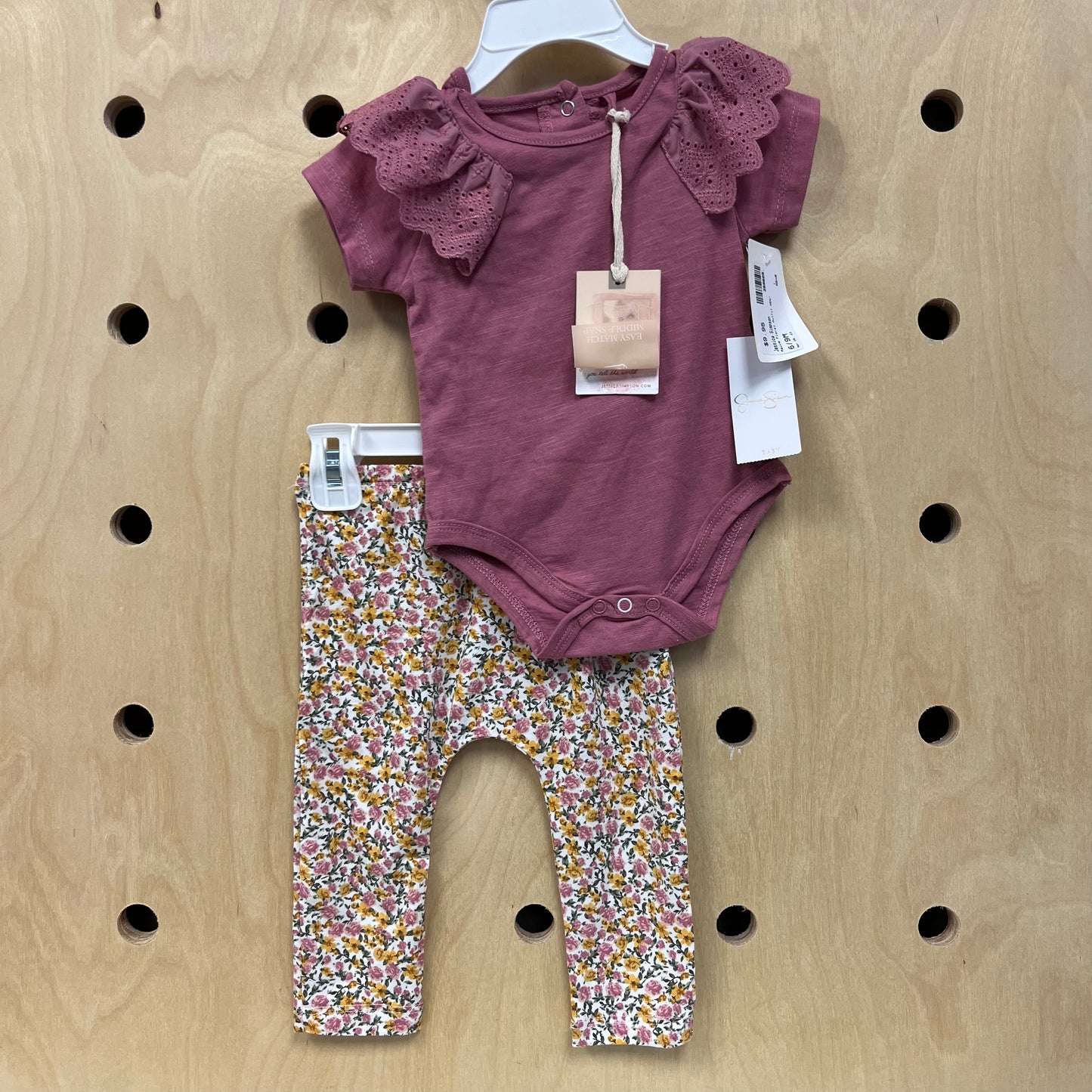 Mauve Floral Outfit NEW!